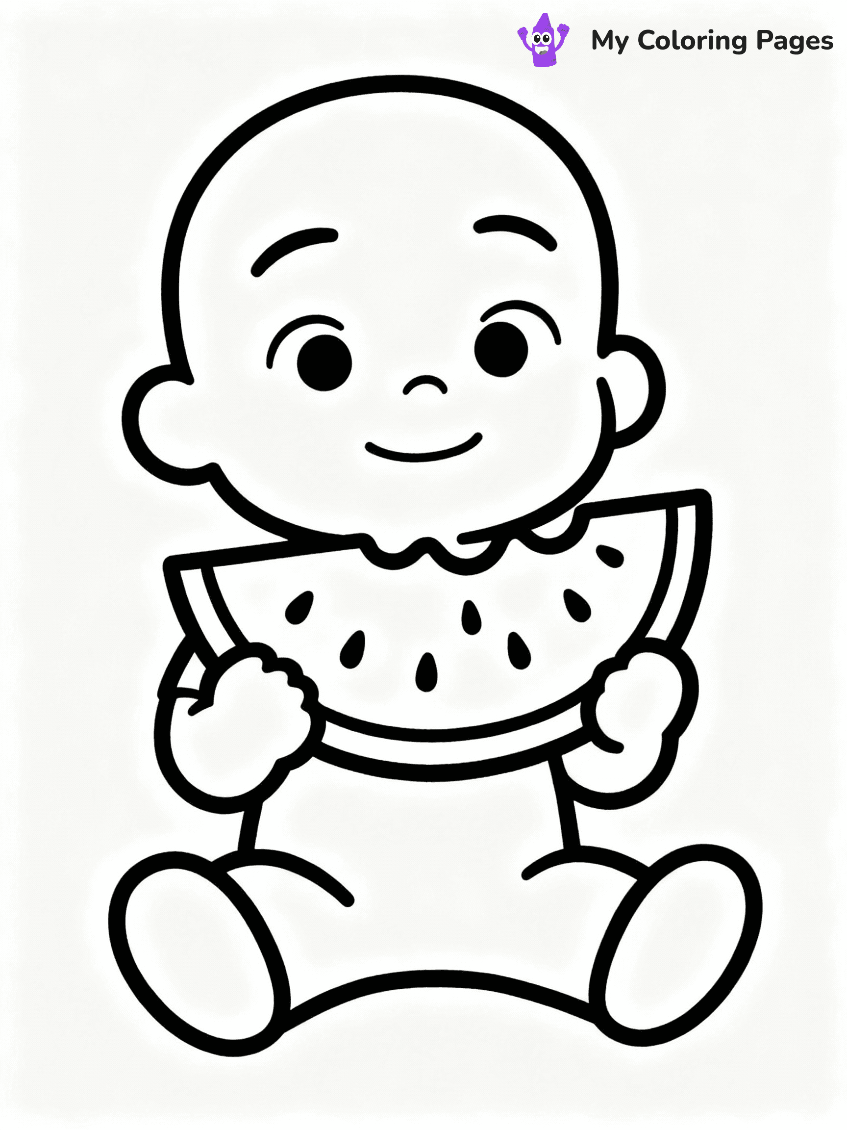 ⚠️ CRITICAL REQUIREMENT - ABSOLUTE BLACK AND WHITE ONLY ⚠️
This MUST be a BLACK AND WHITE line drawing ONLY. NO COLORS whatsoever.
- ONLY pure black lines (#000000) on pure white background (#FFFFFF)
- ABSOLUTELY NO colors, NO shading, NO gradients, NO grayscale
- If there are ANY colors in the output, the image is REJECTED
- This is a COLORING PAGE - meant to be COLORED IN by children
- The output must be UNCOLORED line art ready for coloring
⚠️ SUBJECT TO DRAW: JJ from Cocomelon eating a watermelon slice
(REMEMBER: Output must be BLACK AND WHITE line art only, NOT colored!)
# COLORING PAGE: BLACK OUTLINES ONLY - WHITE BACKGROUND MANDATORY
Create a **coloring book page** using EXACTLY two values: black lines, white space.
## NON-NEGOTIABLE BINARY RULES
- **ONLY #000000 (black) and #FFFFFF (white)** - NO other values exist
- **EVERY PIXEL = BLACK OR WHITE** - no gray/shading/antialiasing
- **WHITE BACKGROUND MANDATORY** - entire canvas stays white
- **ALL SHAPES HOLLOW** - everything is empty outlines waiting to be colored
- **FORBIDDEN:** fills, shading, gradients, patterns, textures, colors
- **NO SOLID REGIONS** - if it's not a thin line, it's wrong
## Universal Line Standards
- Black outlines ONLY - thin, uniform weight
- Every shape completely empty inside
- Closed contours suitable for coloring
- Simple flat illustration - zero depth/3D/realism
- **Style:** Whimsical Doodle Art Alley - rounded, friendly outlines (unless specified)
## Everything = Outline Only
- Characters/animals: hollow shapes
- Objects/clothing: empty contours
- Backgrounds/scenery: line work only
- Natural elements: outlined forms
- Dark/night areas: don't exist (use outlined symbols)
- Textures/patterns: convert to simple lines
## The Test
Can a child color EVERY white space with crayons? If any area is pre-filled/shaded/gray or colored in, it FAILS. Every shape must be waiting to receive color.
**FINAL OUTPUT**: Binary coloring page. Black lines define shapes. White spaces ready for coloring. Nothing else exists. No exceptions. Print-ready.
⚠️ FINAL REMINDER: Draw the subject "JJ from Cocomelon eating a watermelon slice" as BLACK AND WHITE line art. Zero colors in output.