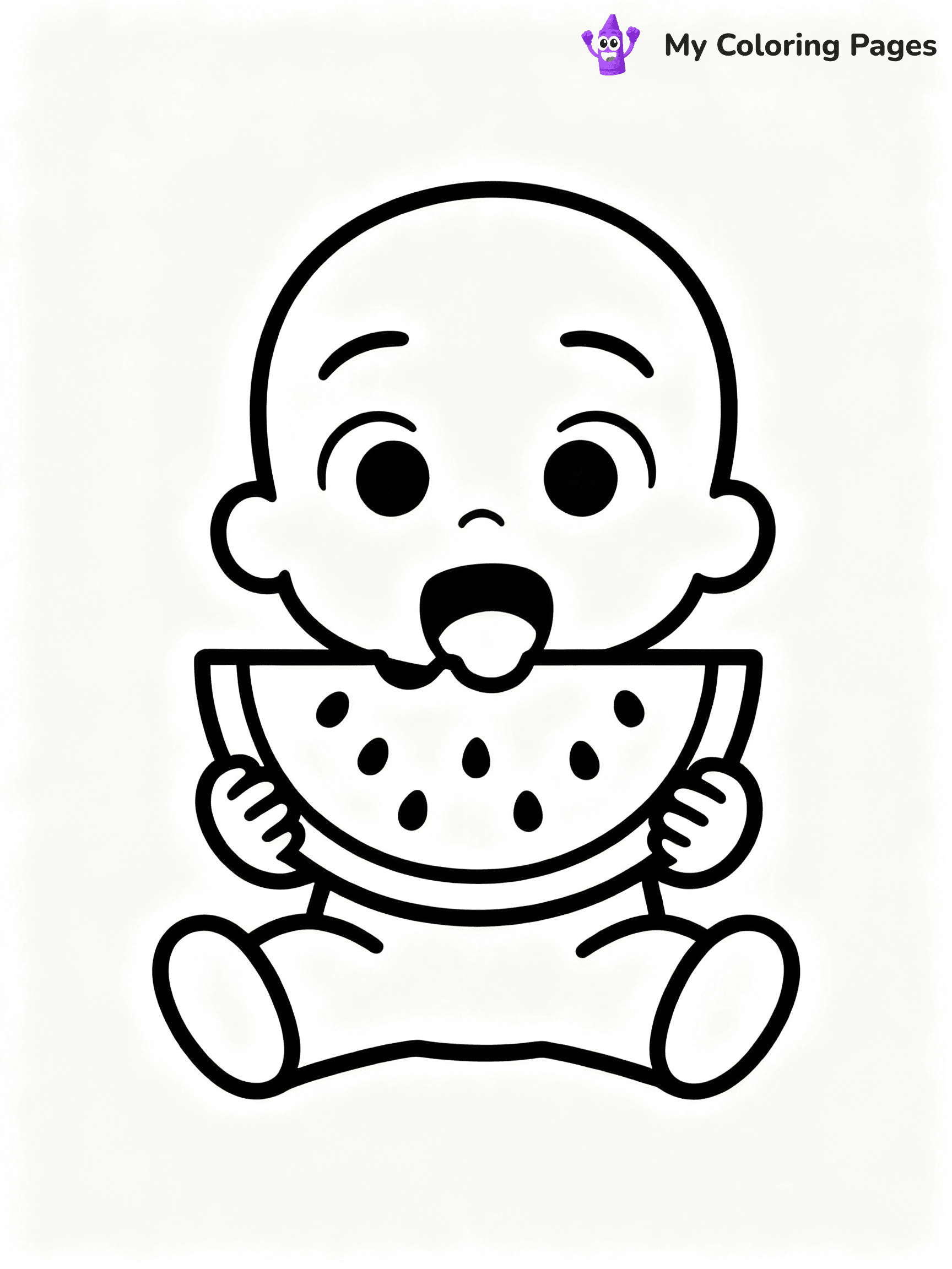 ⚠️ CRITICAL REQUIREMENT - ABSOLUTE BLACK AND WHITE ONLY ⚠️
This MUST be a BLACK AND WHITE line drawing ONLY. NO COLORS whatsoever.
- ONLY pure black lines (#000000) on pure white background (#FFFFFF)
- ABSOLUTELY NO colors, NO shading, NO gradients, NO grayscale
- If there are ANY colors in the output, the image is REJECTED
- This is a COLORING PAGE - meant to be COLORED IN by children
- The output must be UNCOLORED line art ready for coloring
⚠️ SUBJECT TO DRAW: JJ from Cocomelon eating a watermelon slice
(REMEMBER: Output must be BLACK AND WHITE line art only, NOT colored!)
# COLORING PAGE: BLACK OUTLINES ONLY - WHITE BACKGROUND MANDATORY
Create a **coloring book page** using EXACTLY two values: black lines, white space.
## NON-NEGOTIABLE BINARY RULES
- **ONLY #000000 (black) and #FFFFFF (white)** - NO other values exist
- **EVERY PIXEL = BLACK OR WHITE** - no gray/shading/antialiasing
- **WHITE BACKGROUND MANDATORY** - entire canvas stays white
- **ALL SHAPES HOLLOW** - everything is empty outlines waiting to be colored
- **FORBIDDEN:** fills, shading, gradients, patterns, textures, colors
- **NO SOLID REGIONS** - if it's not a thin line, it's wrong
## Universal Line Standards
- Black outlines ONLY - thin, uniform weight
- Every shape completely empty inside
- Closed contours suitable for coloring
- Simple flat illustration - zero depth/3D/realism
- **Style:** Whimsical Doodle Art Alley - rounded, friendly outlines (unless specified)
## Everything = Outline Only
- Characters/animals: hollow shapes
- Objects/clothing: empty contours
- Backgrounds/scenery: line work only
- Natural elements: outlined forms
- Dark/night areas: don't exist (use outlined symbols)
- Textures/patterns: convert to simple lines
## The Test
Can a child color EVERY white space with crayons? If any area is pre-filled/shaded/gray or colored in, it FAILS. Every shape must be waiting to receive color.
**FINAL OUTPUT**: Binary coloring page. Black lines define shapes. White spaces ready for coloring. Nothing else exists. No exceptions. Print-ready.
⚠️ FINAL REMINDER: Draw the subject "JJ from Cocomelon eating a watermelon slice" as BLACK AND WHITE line art. Zero colors in output.