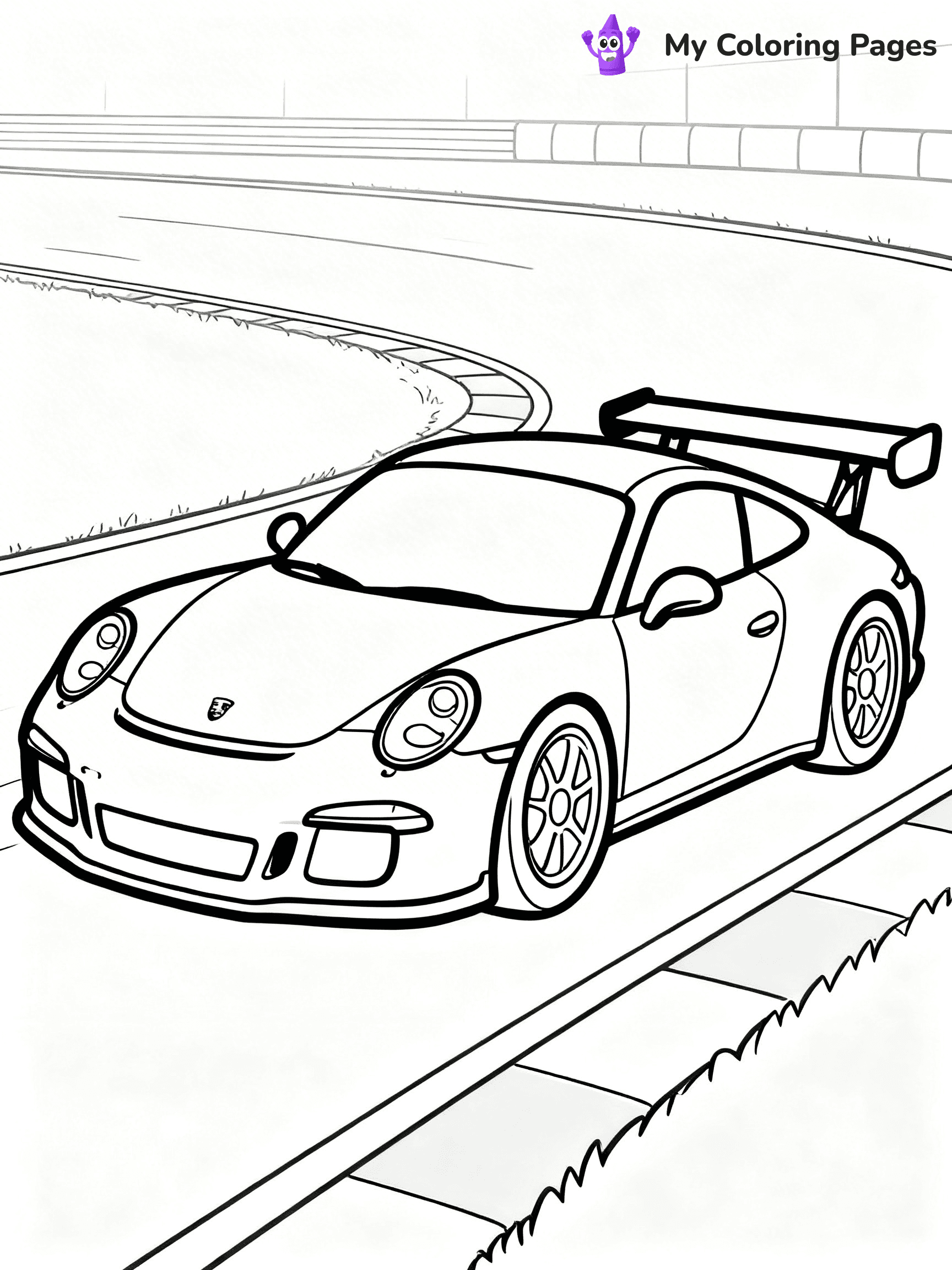 Porsche 911 Coloring Pages - 4