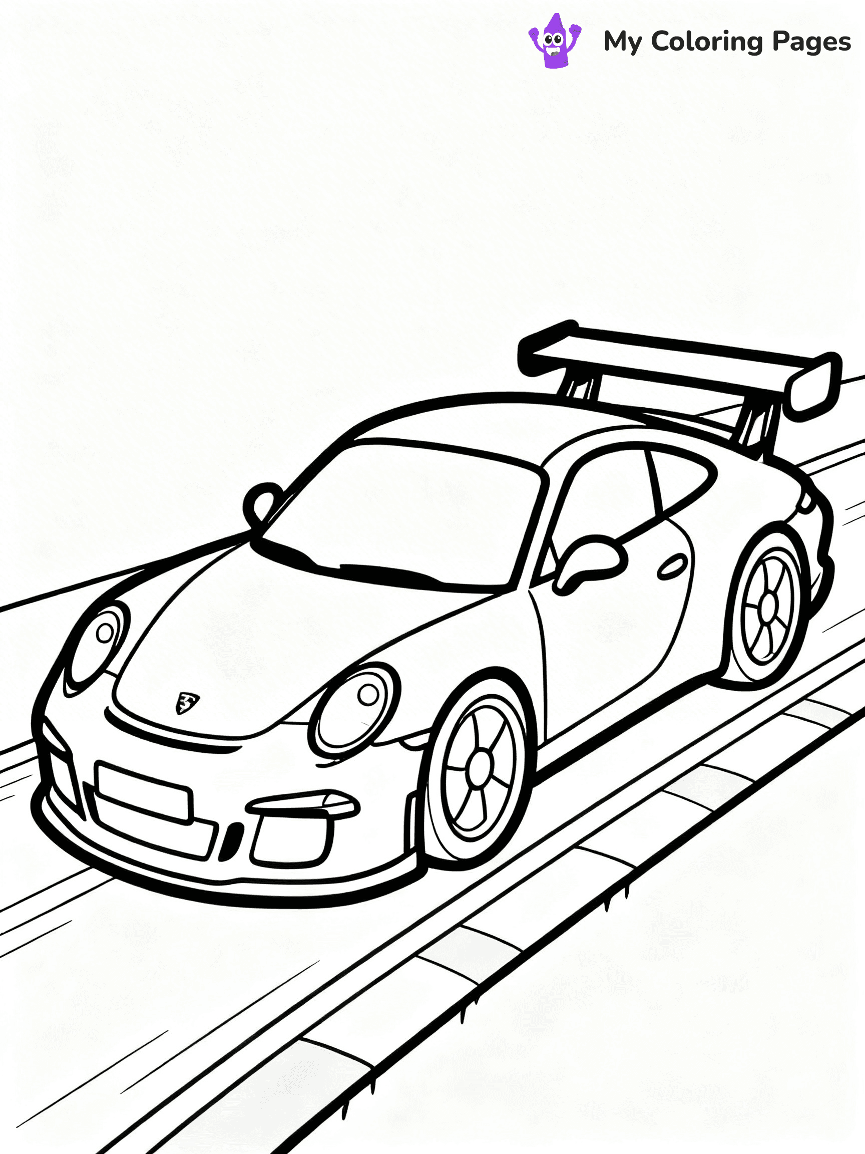 Porsche 911 Coloring Pages - 2