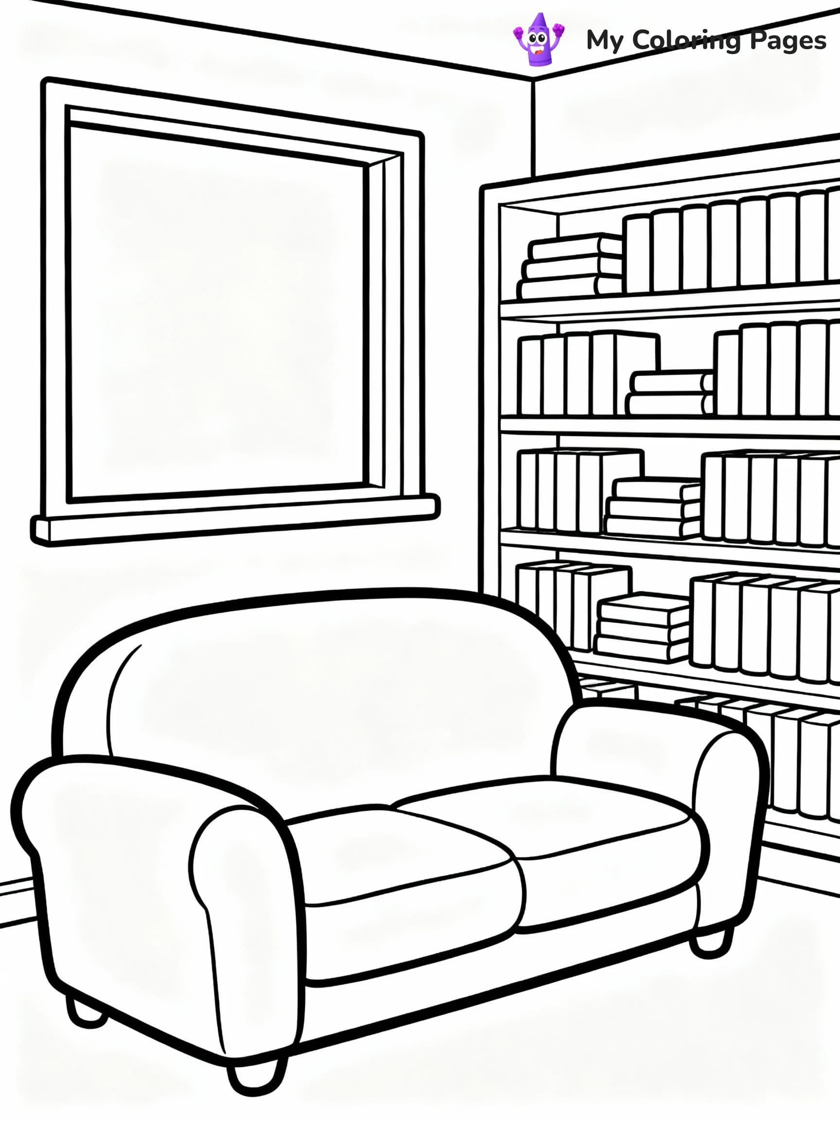 Room Coloring Pages - 18