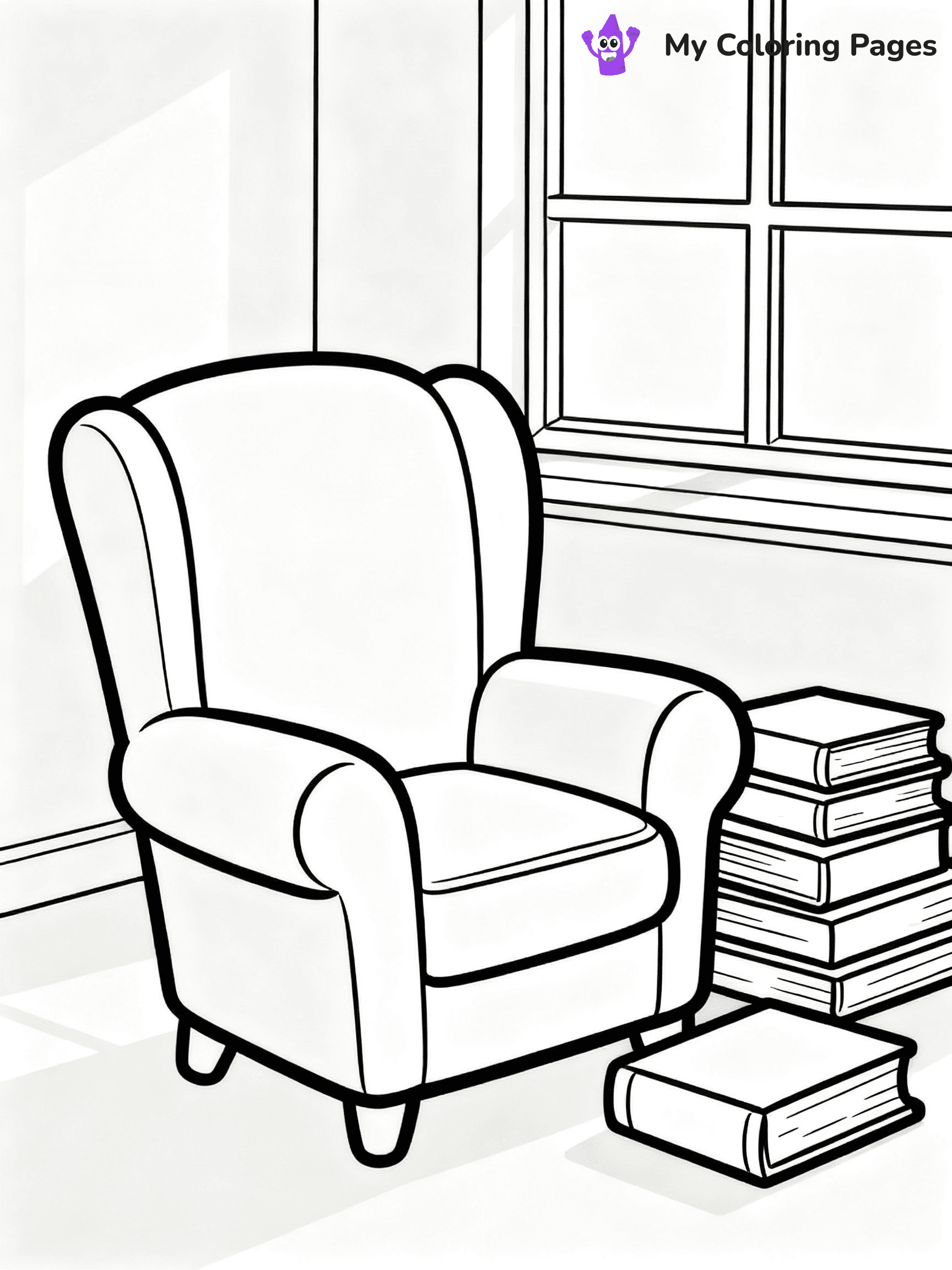 Room Coloring Pages - 5