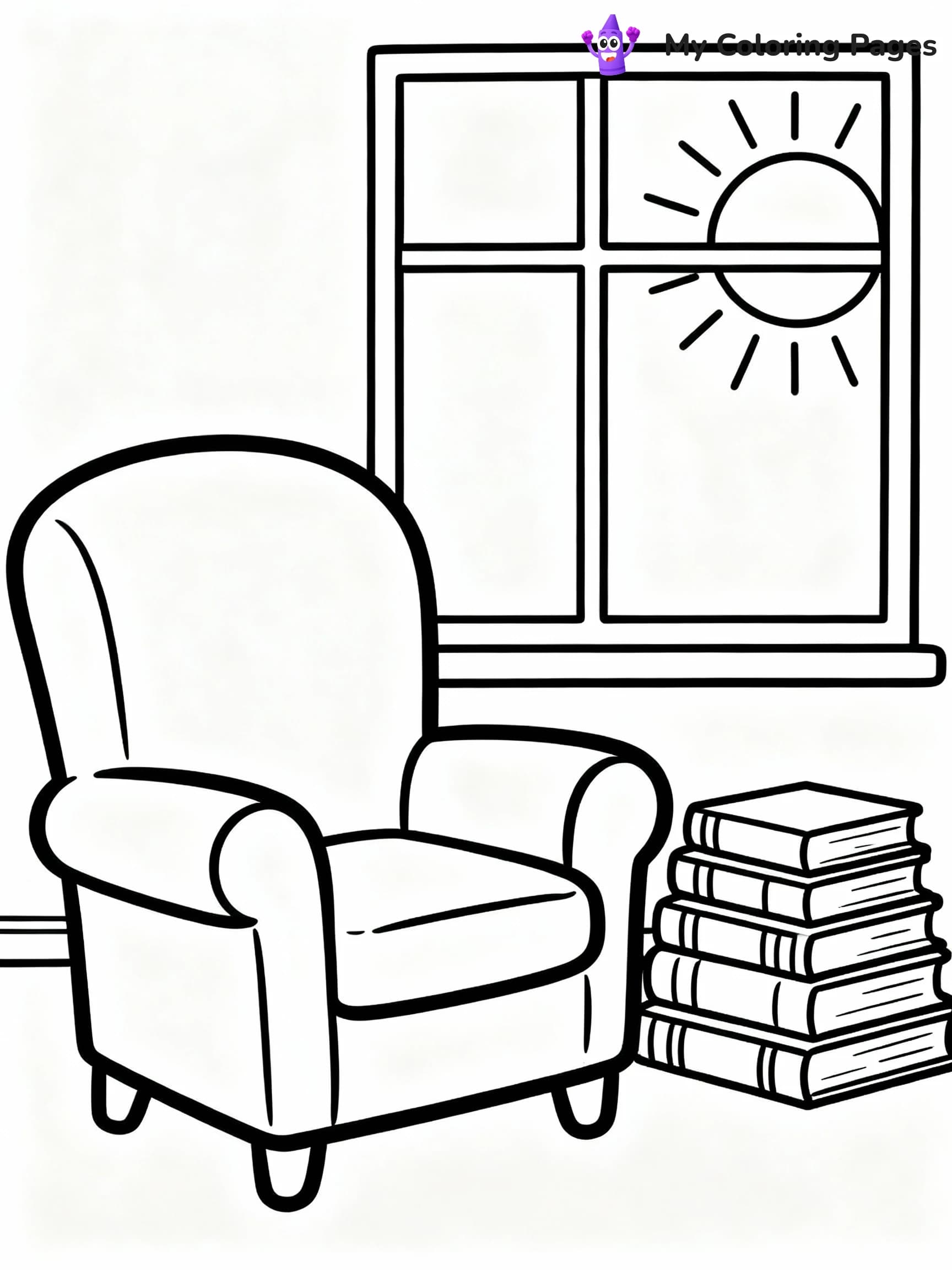 Room Coloring Pages - 4