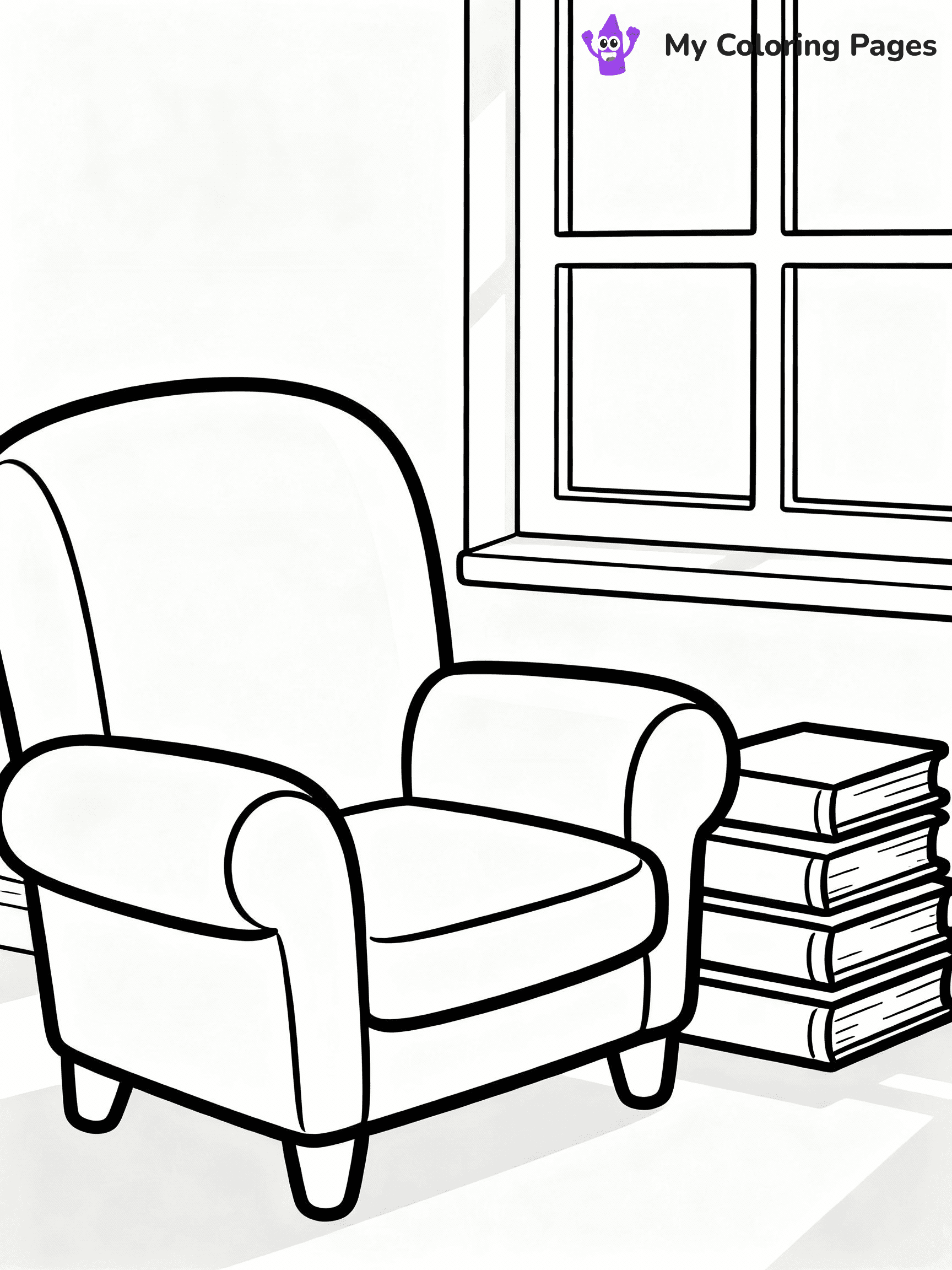 Room Coloring Pages - 3
