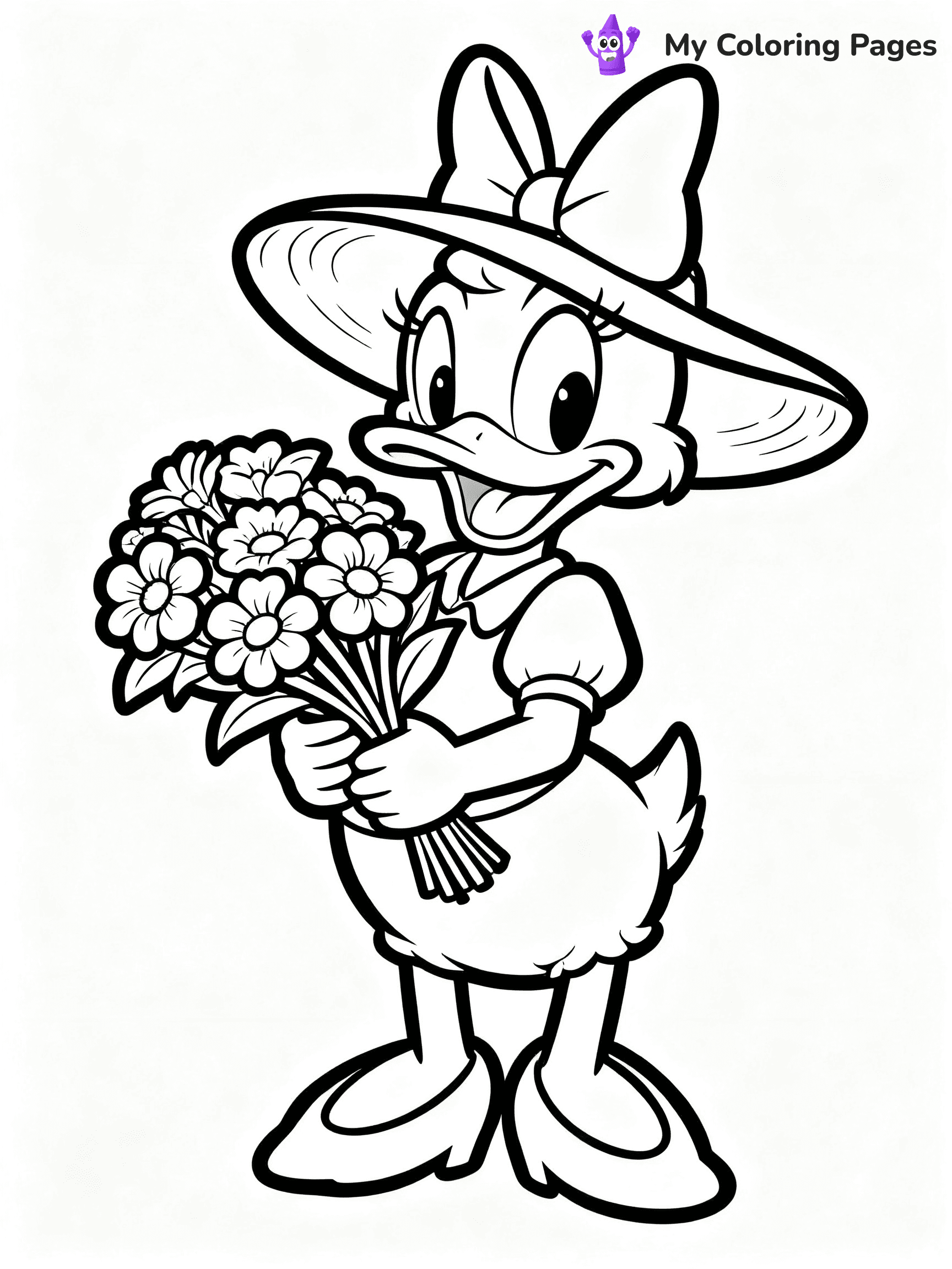 Donald Duck Coloring Pages - 25