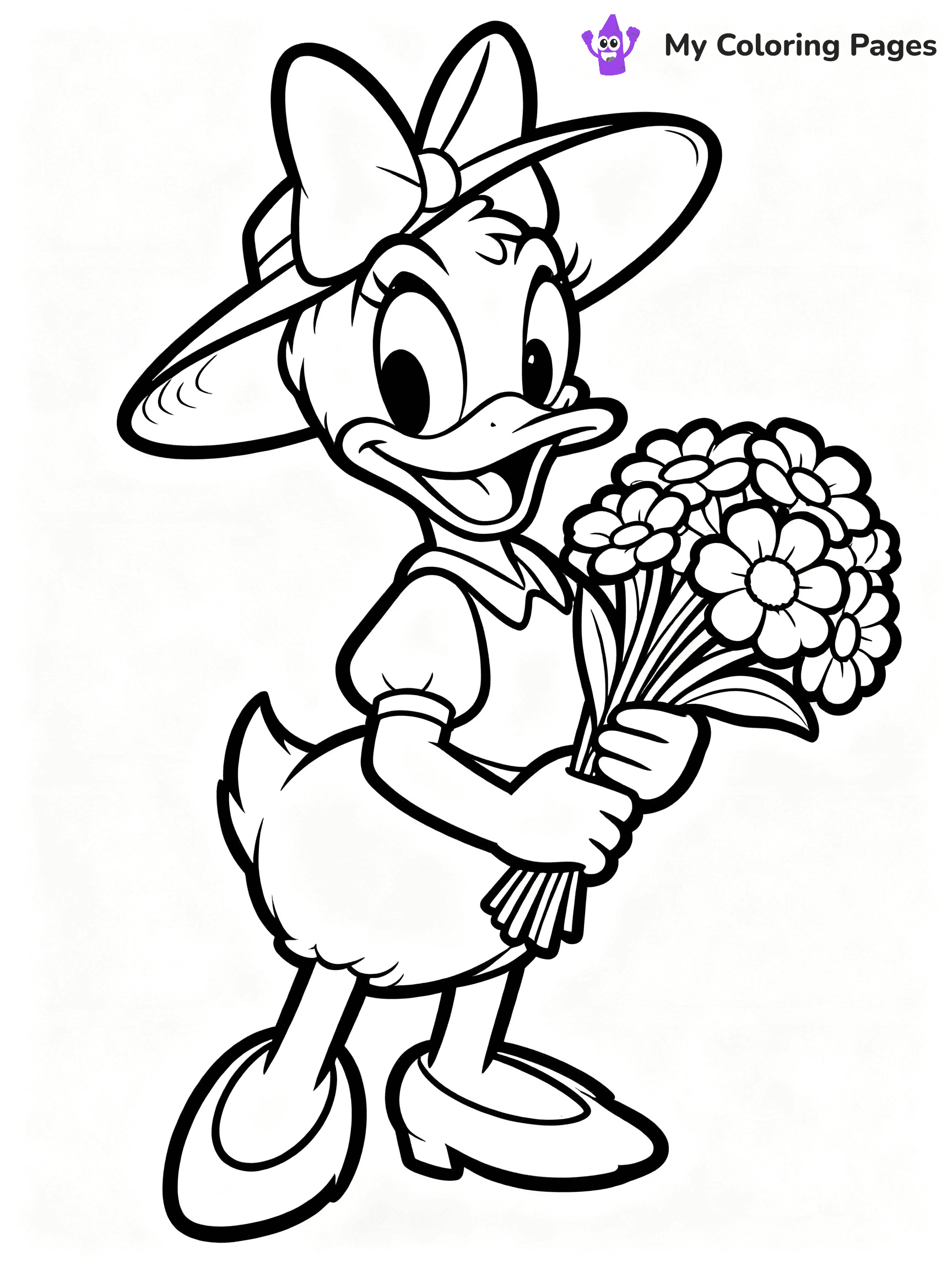 Donald Duck Coloring Pages - 24