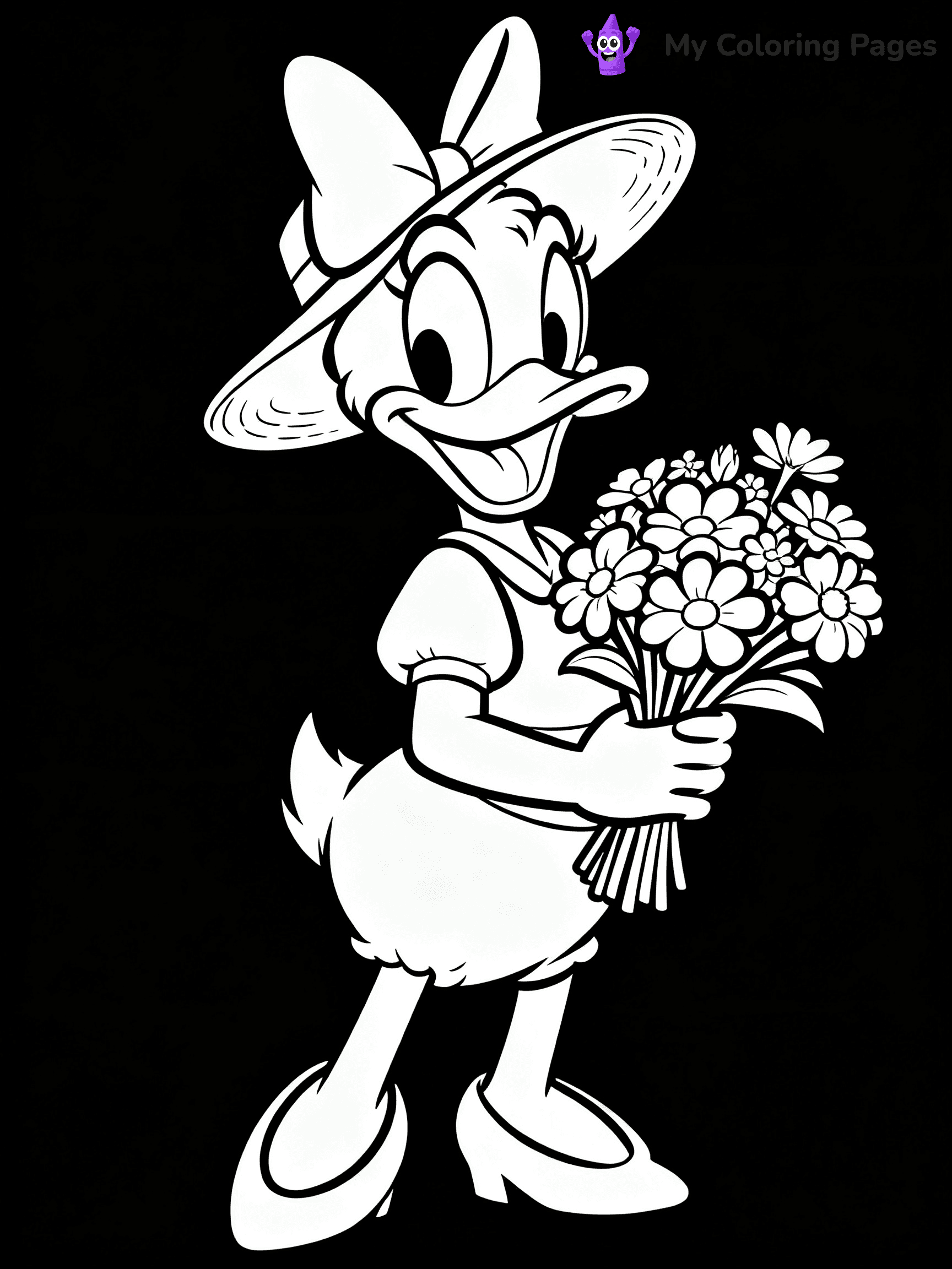 Donald Duck Coloring Pages - 23