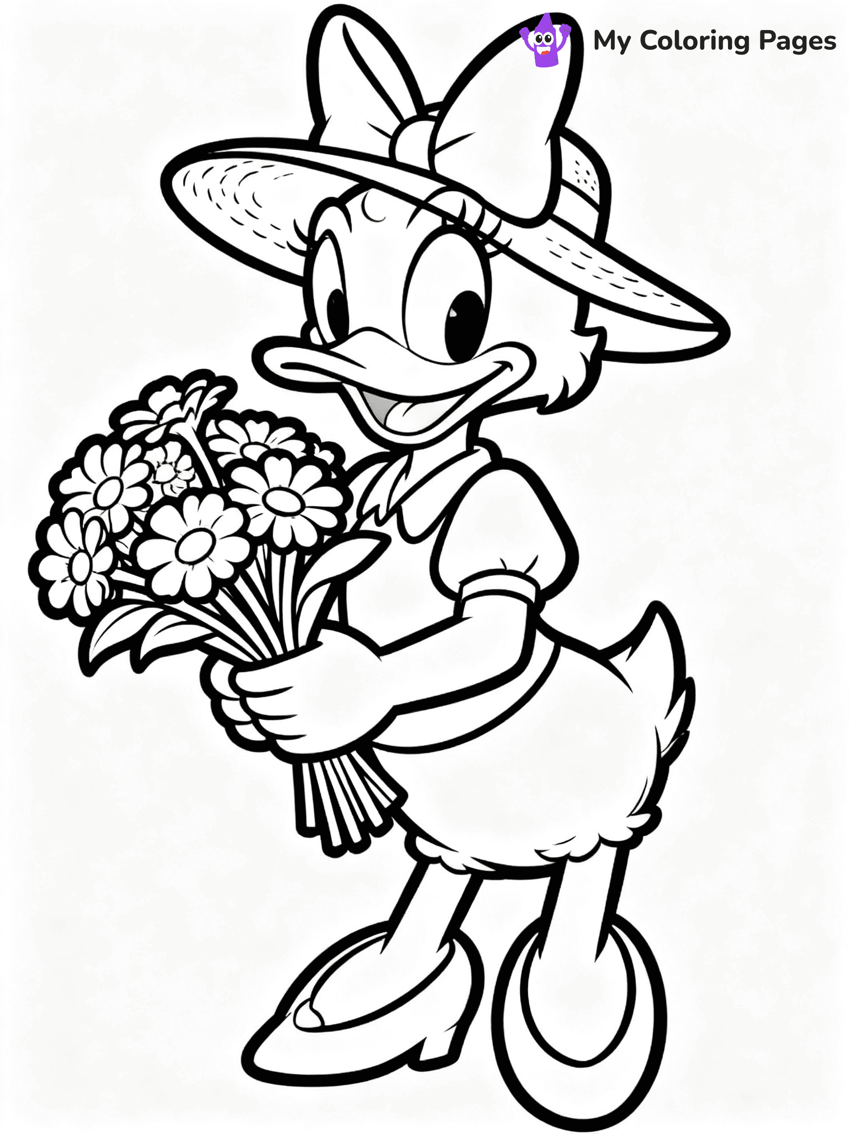 Donald Duck Coloring Pages - 22