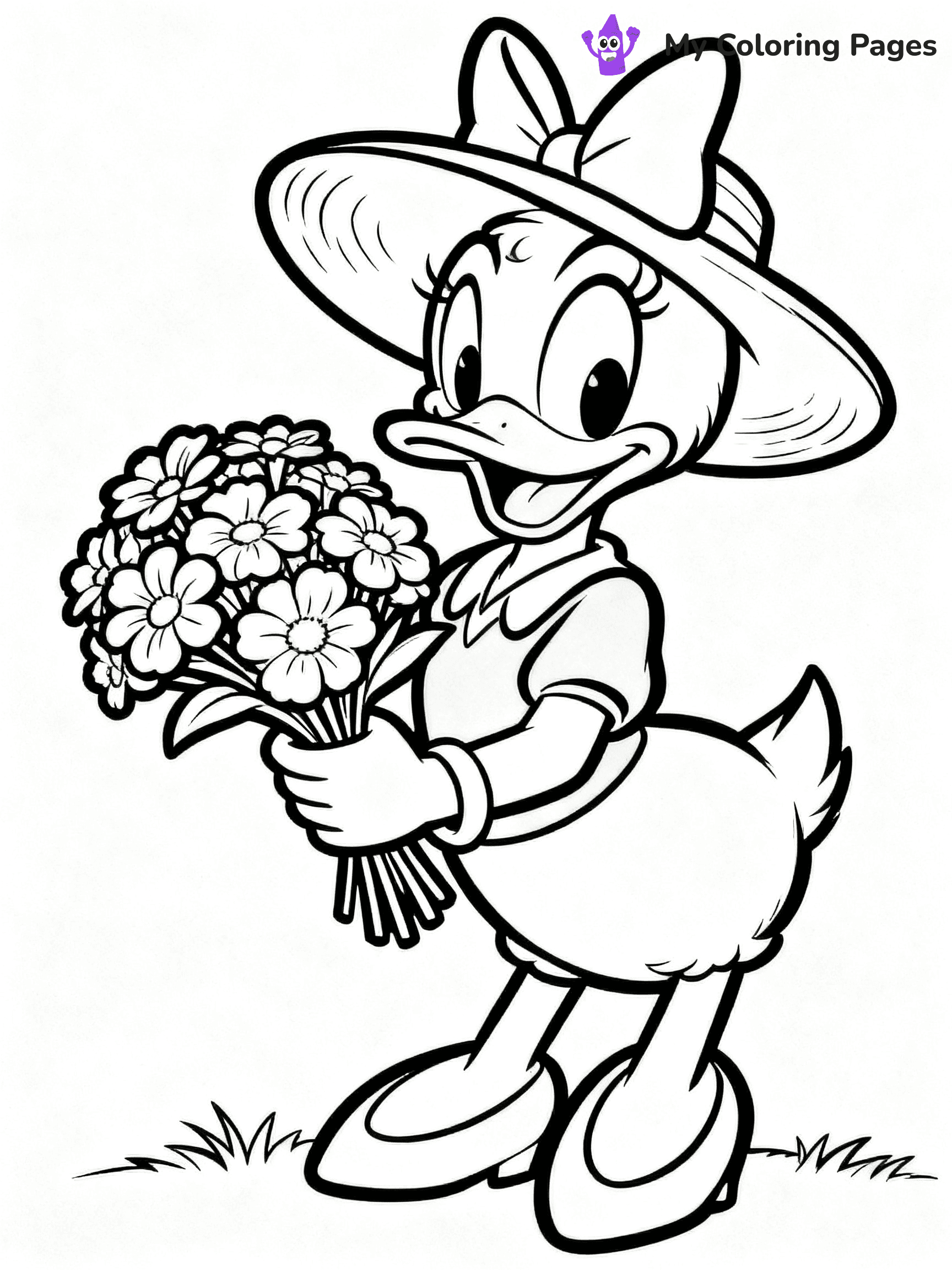 Donald Duck Coloring Pages - 21