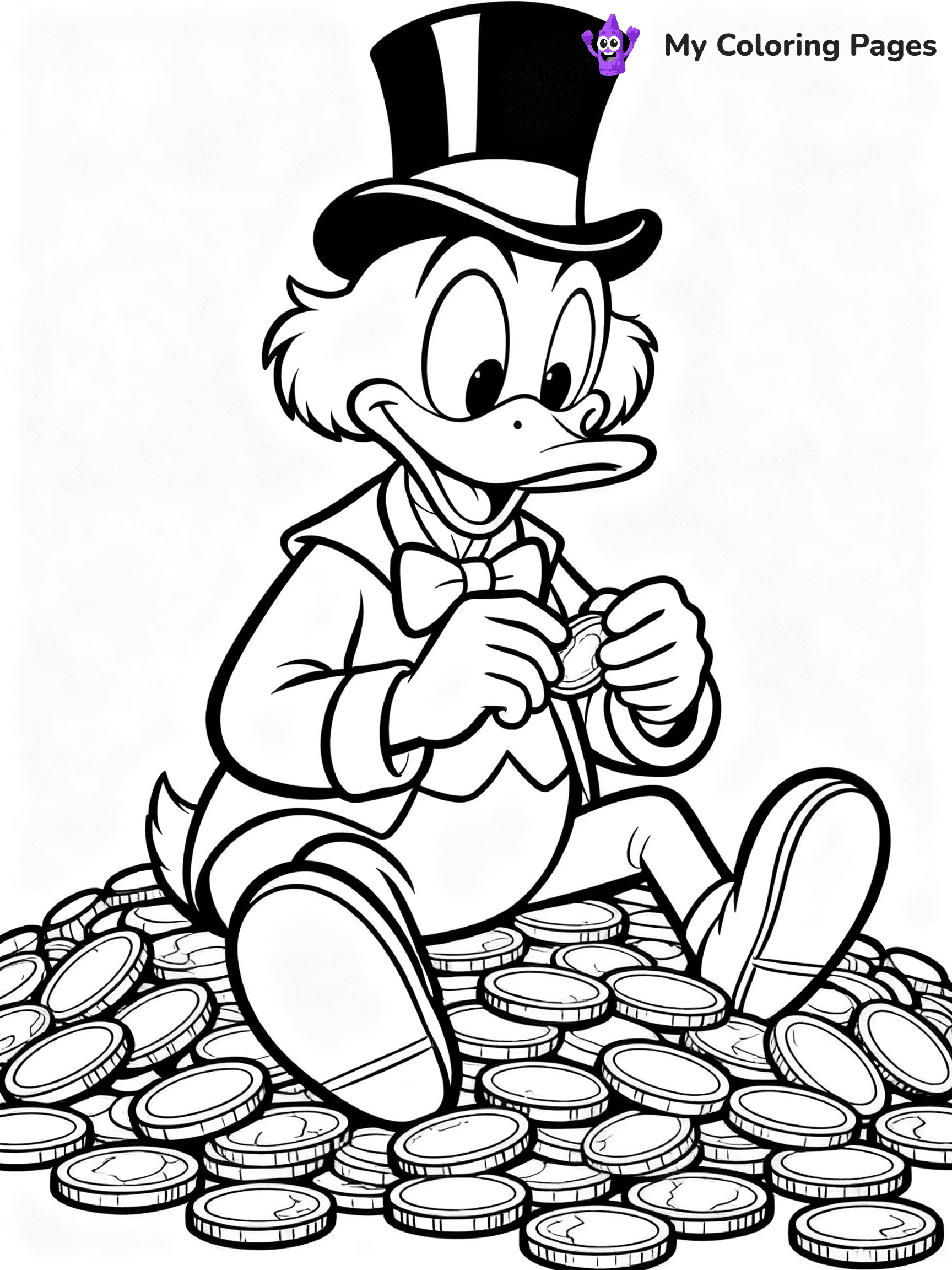 Donald Duck Coloring Pages - 18