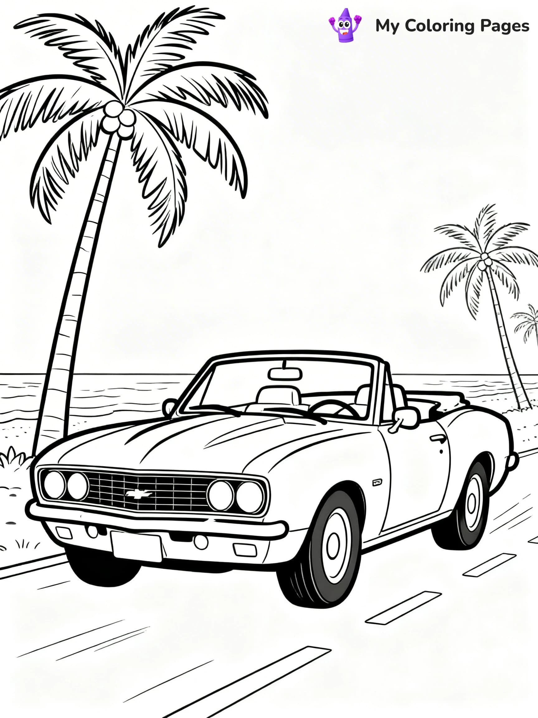 Camaro Coloring Pages - 24