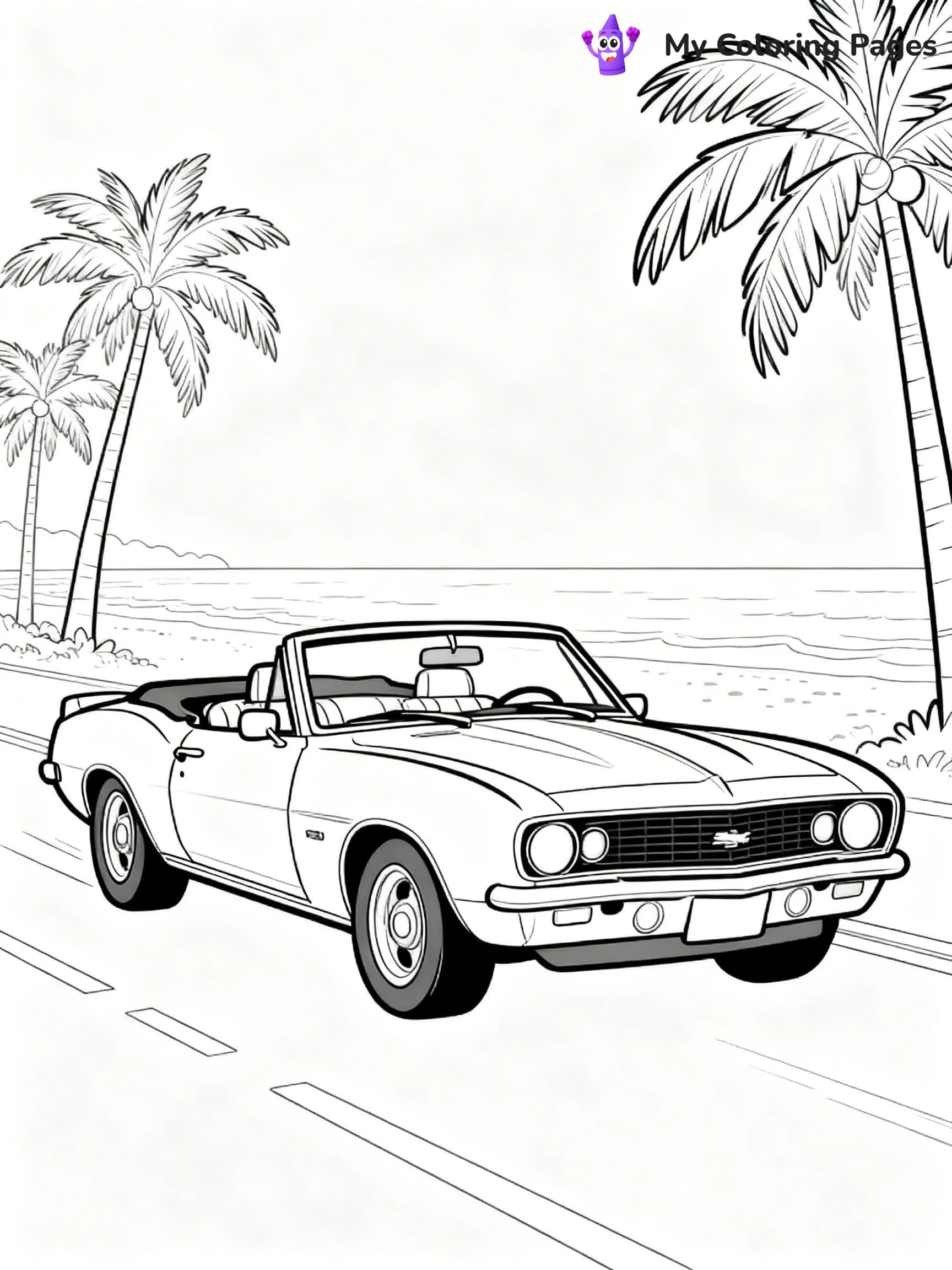 Camaro Coloring Pages - 23
