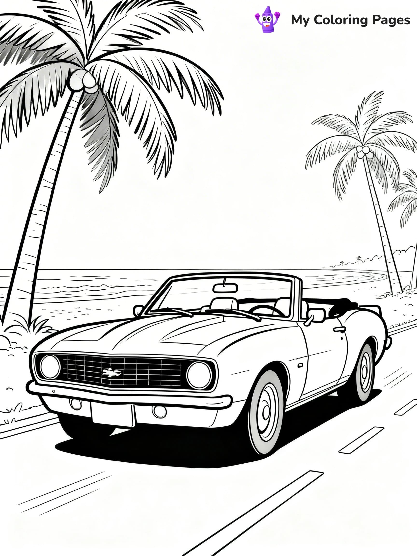 Camaro Coloring Pages - 22