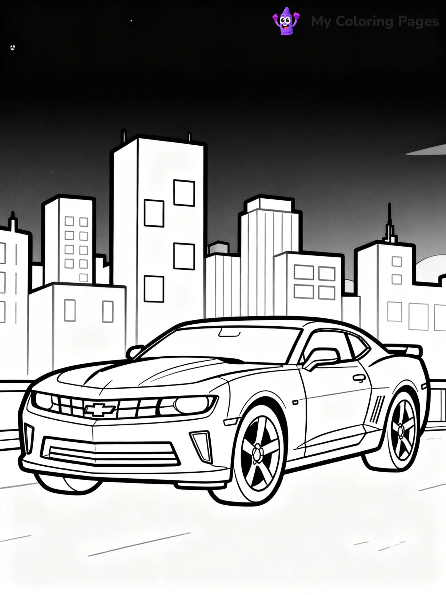 Camaro Coloring Pages - 21