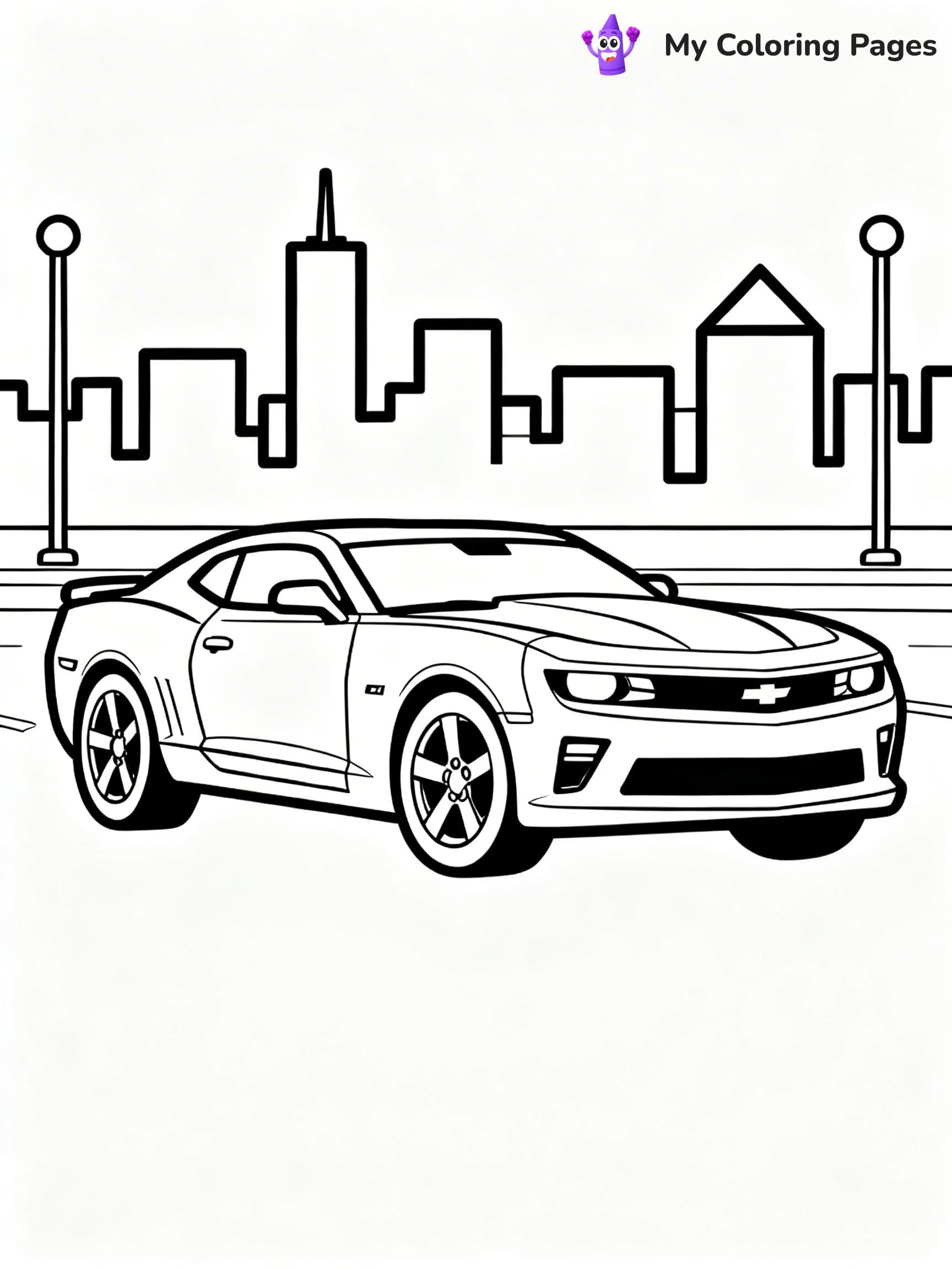 Camaro Coloring Pages - 20