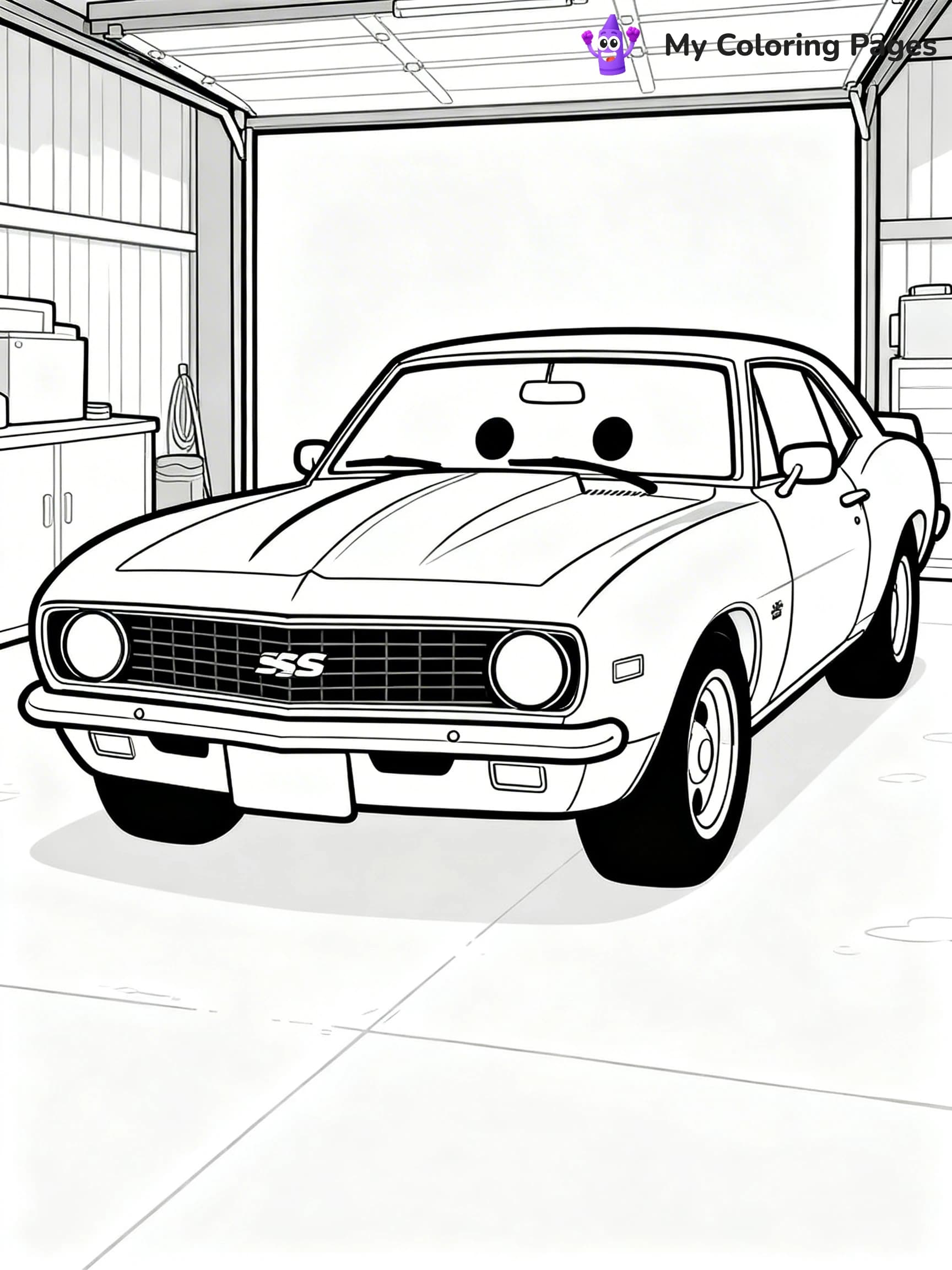 Camaro Coloring Pages - 14