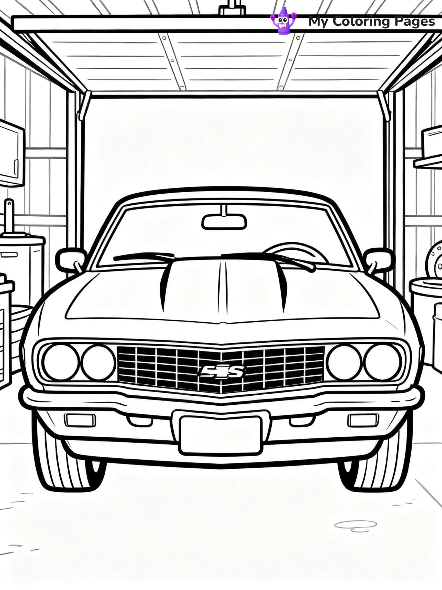 Camaro Coloring Pages - 11