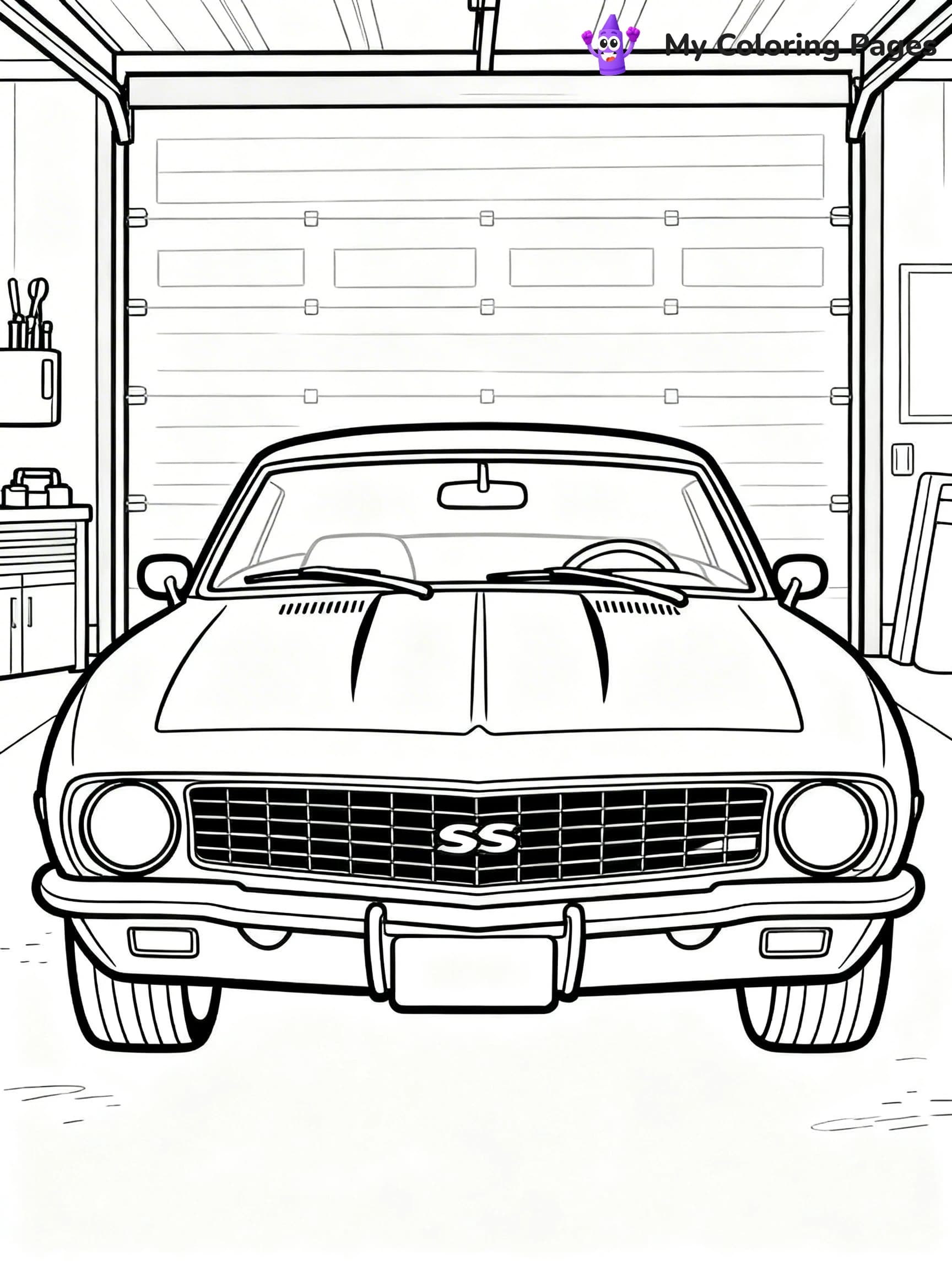 Camaro Coloring Pages - 10