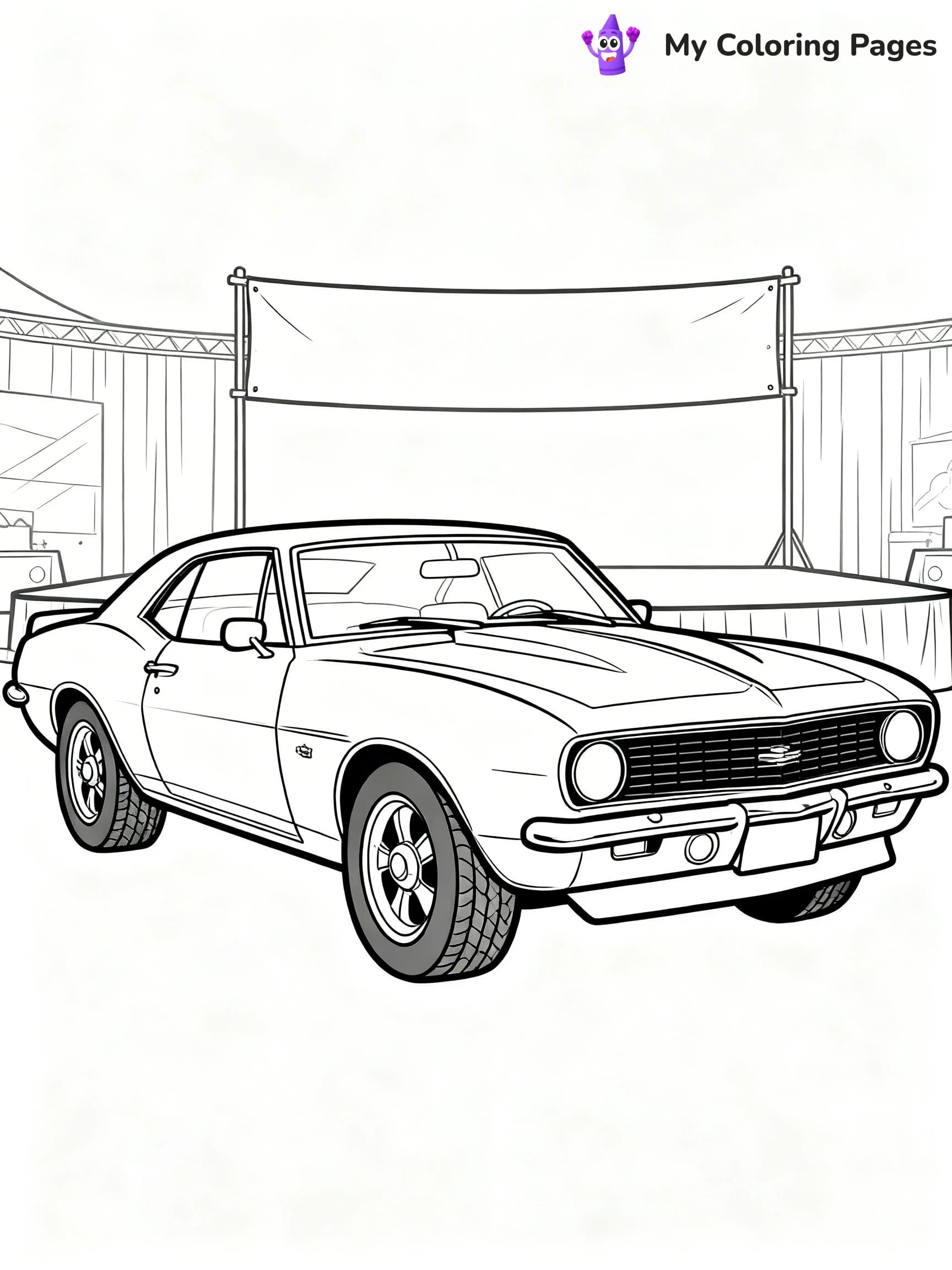 Camaro Coloring Pages - 7