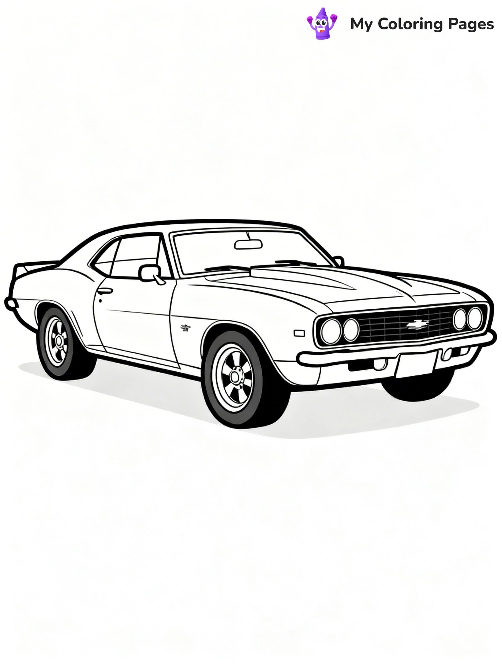 Camaro Coloring Pages - 6