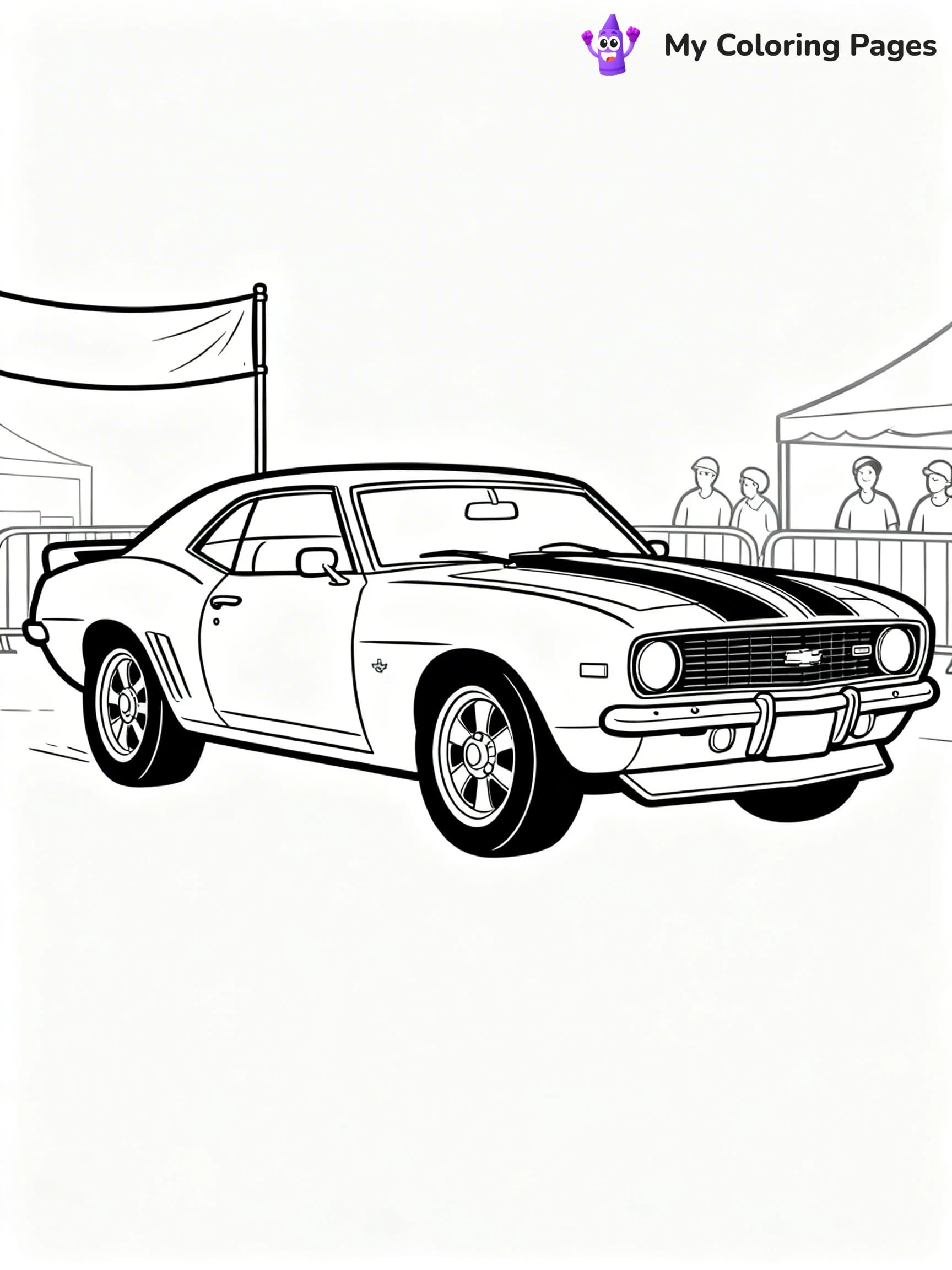 Camaro Coloring Pages - 5