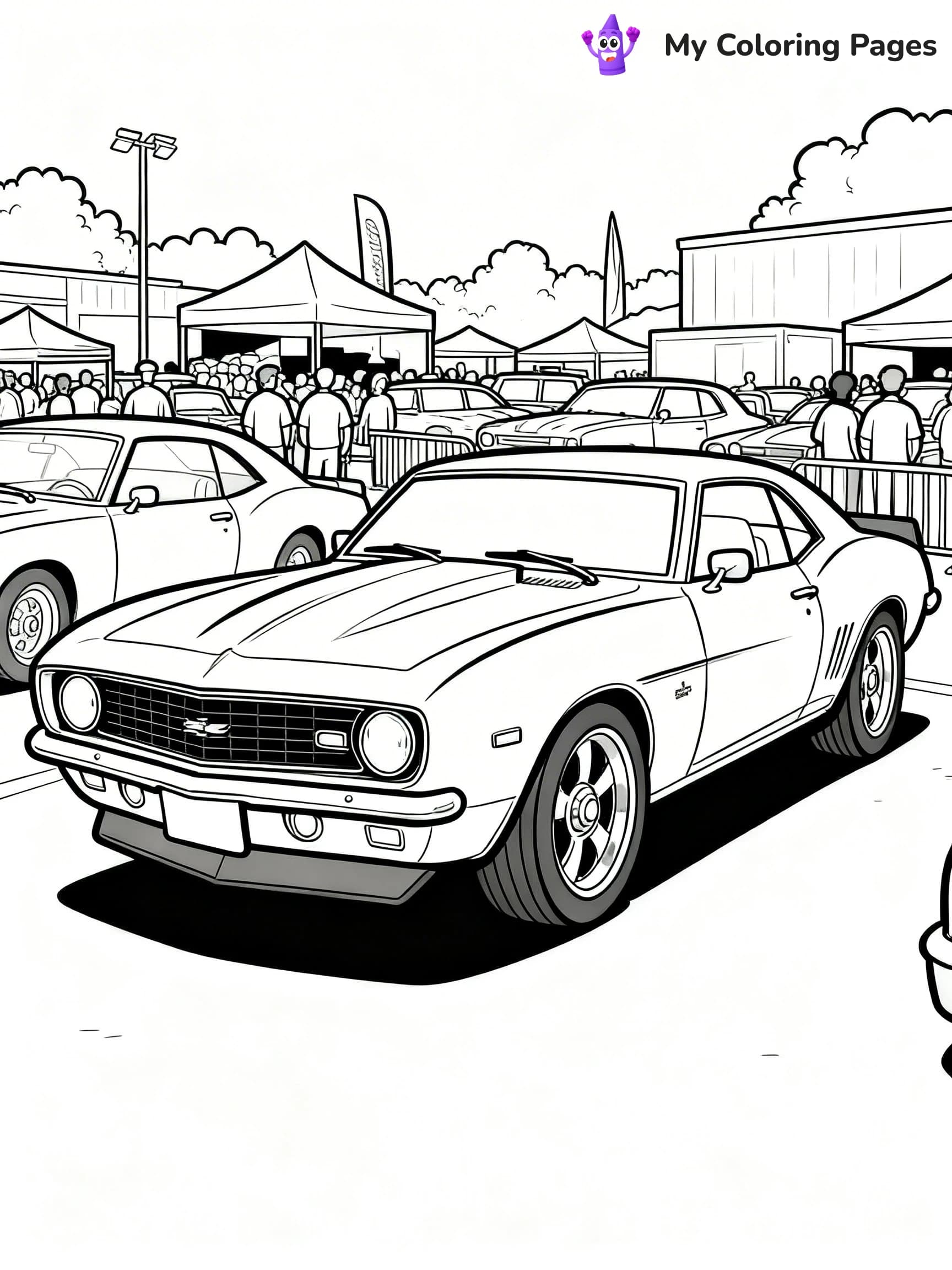 Camaro Coloring Pages - 4