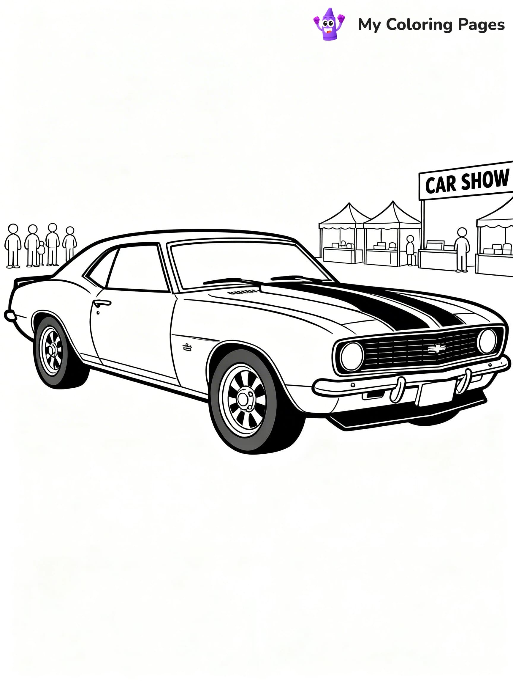 Camaro Coloring Pages - 3
