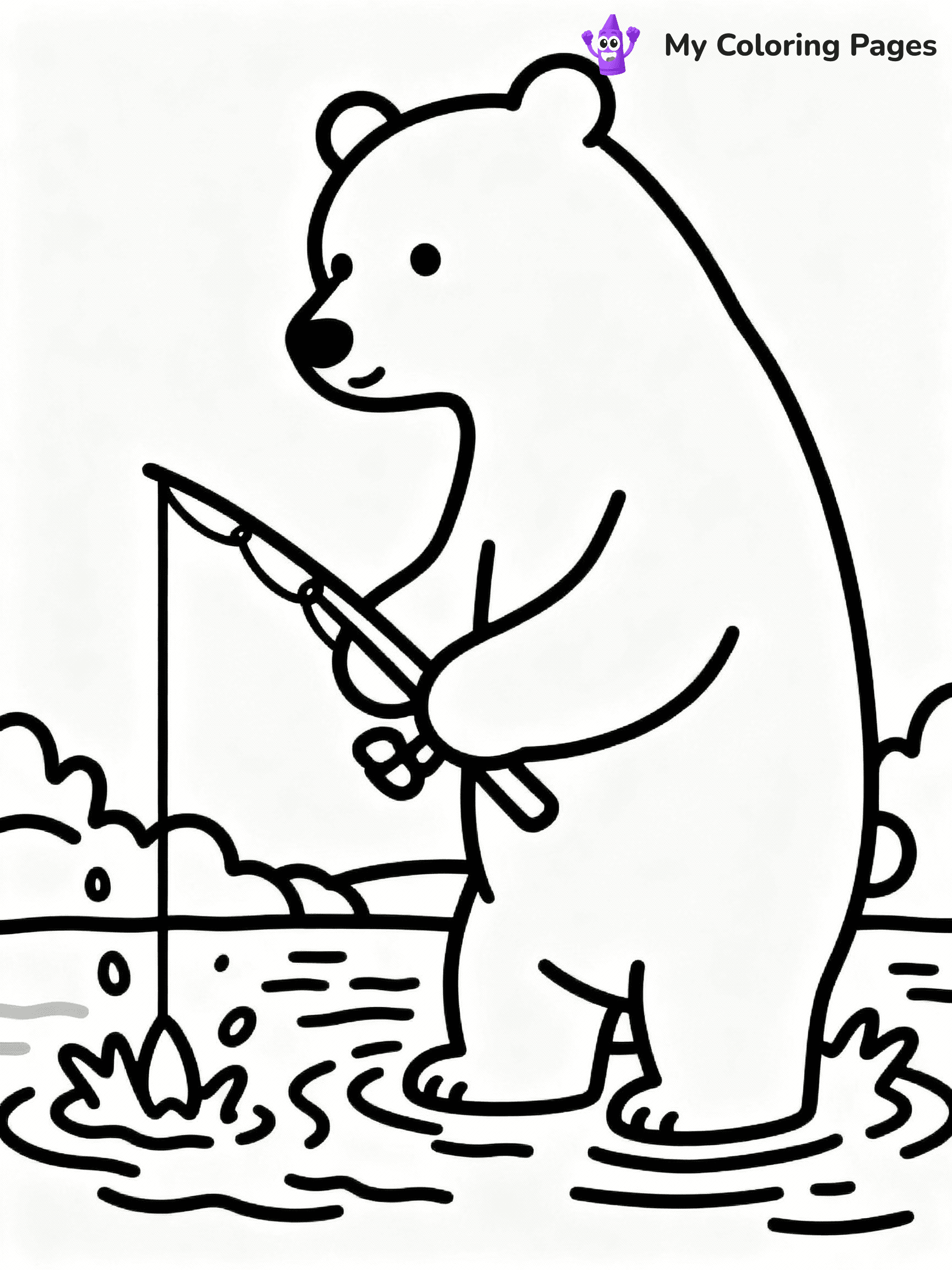 Bear Coloring Pages - 28