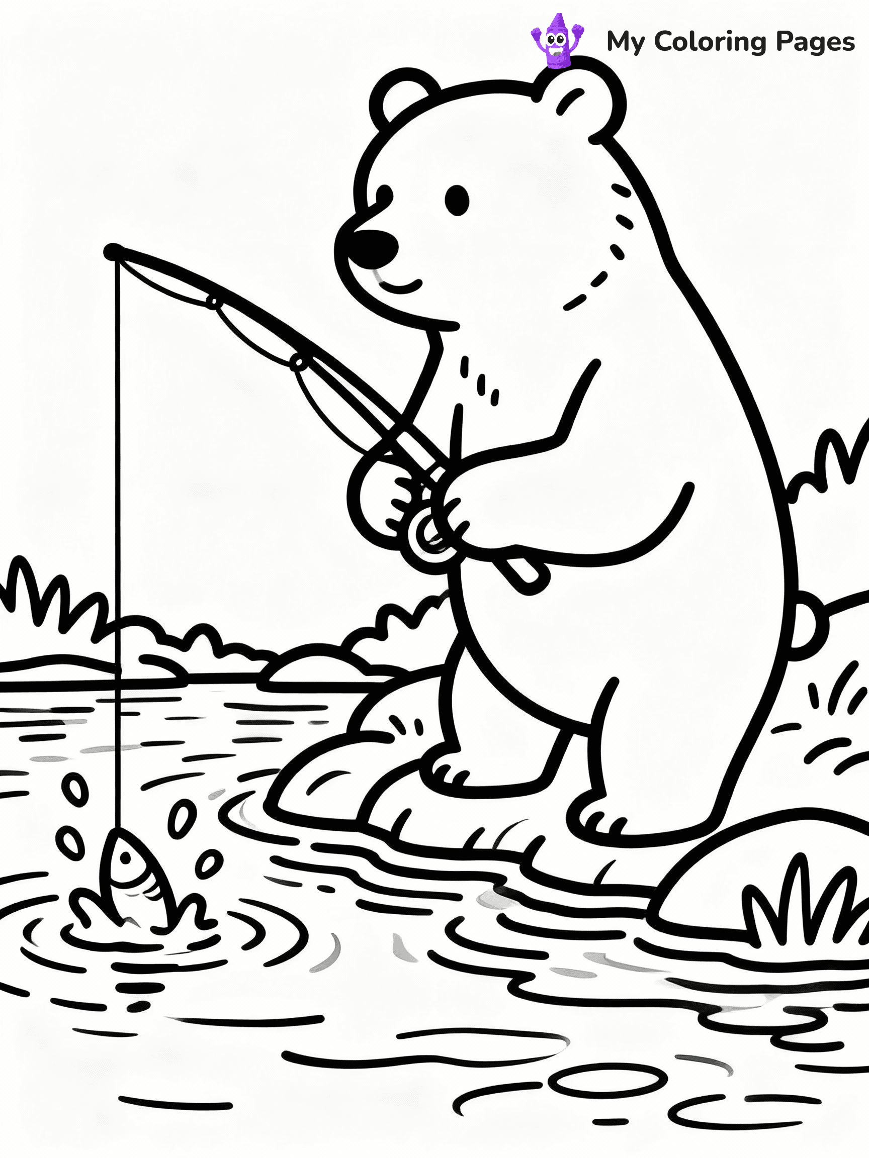 Bear Coloring Pages - 22