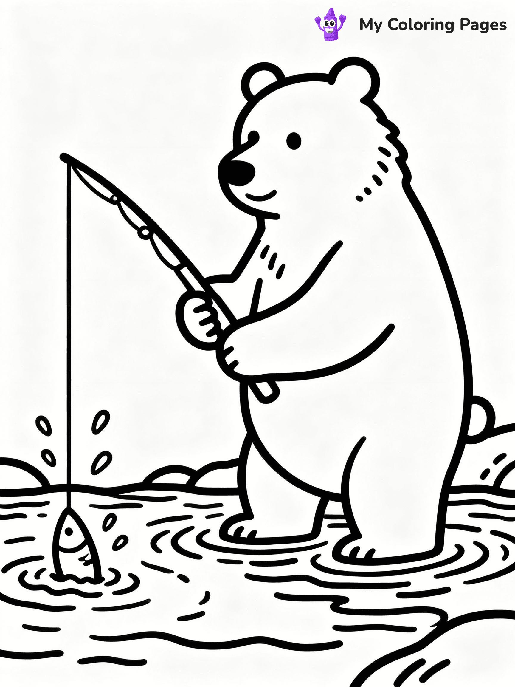 Bear Coloring Pages - 21