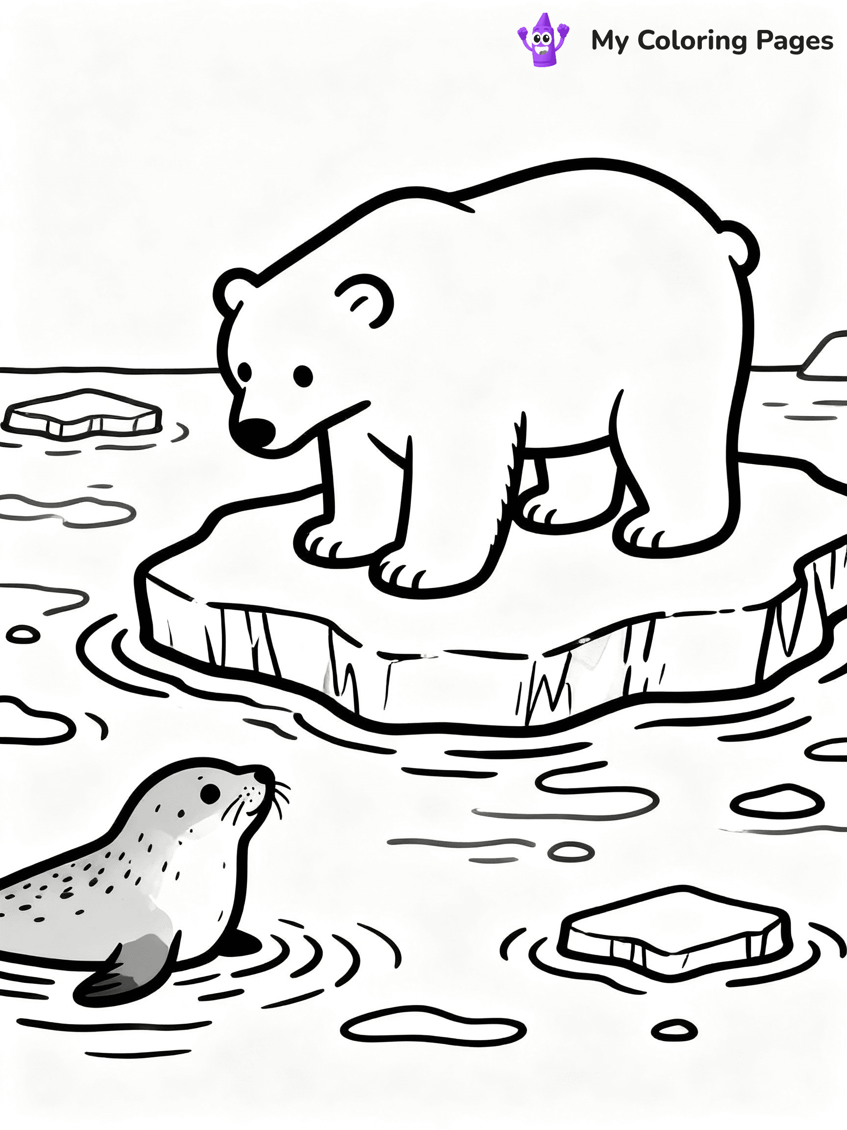 Bear Coloring Pages - 18