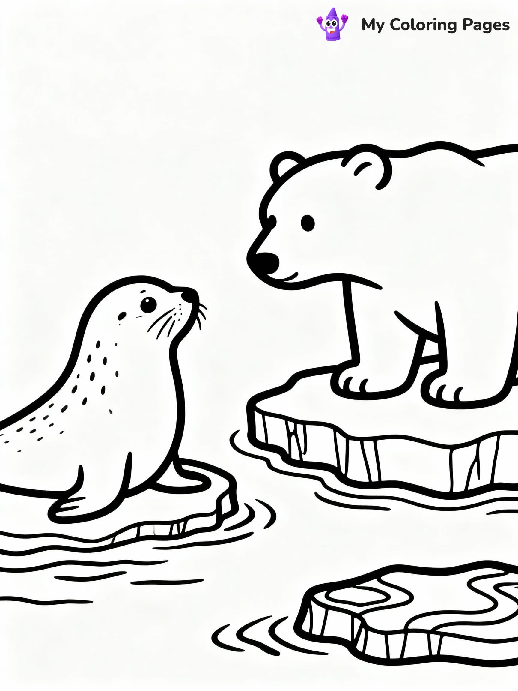 Bear Coloring Pages - 17