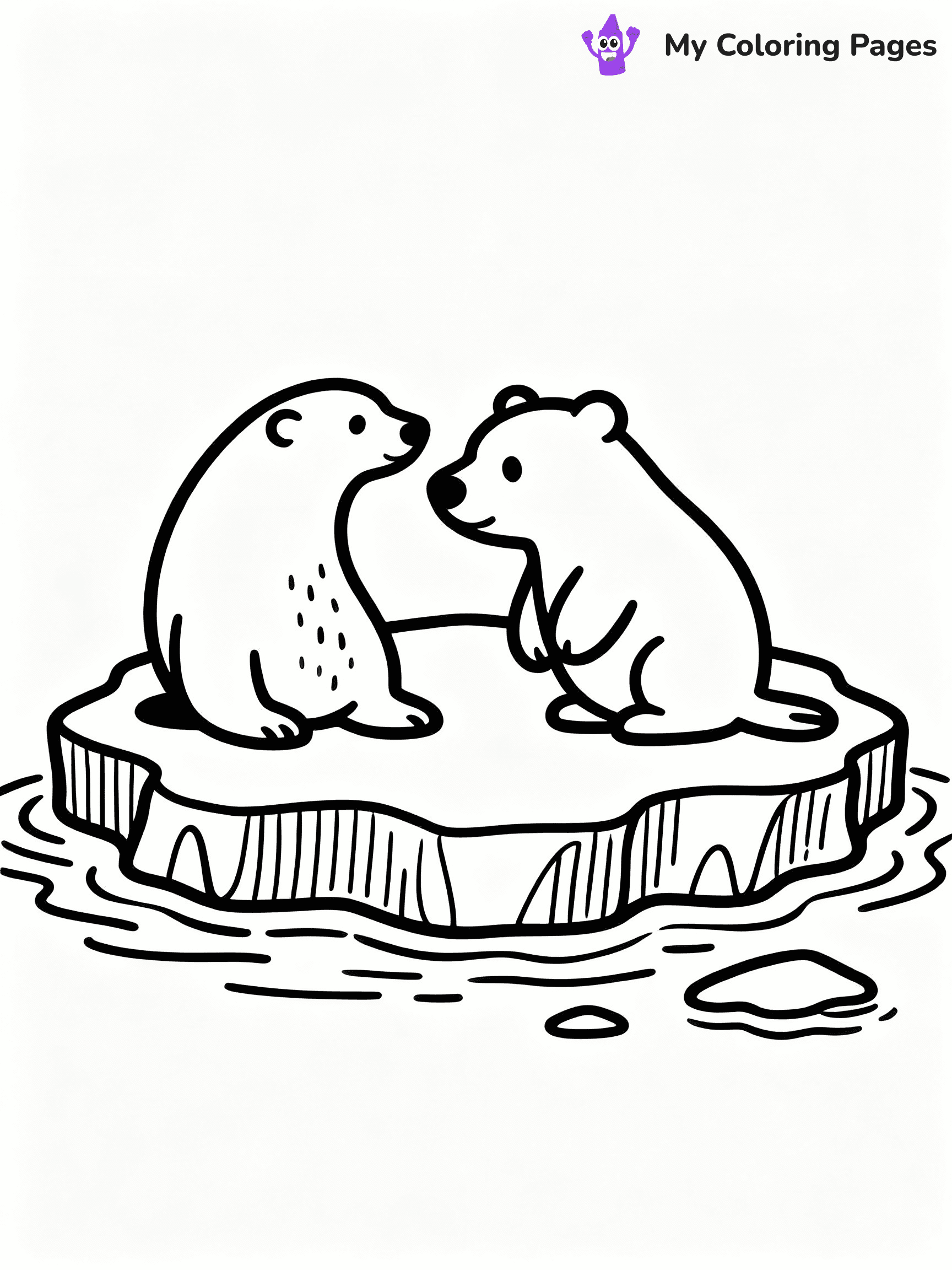 Bear Coloring Pages - 16