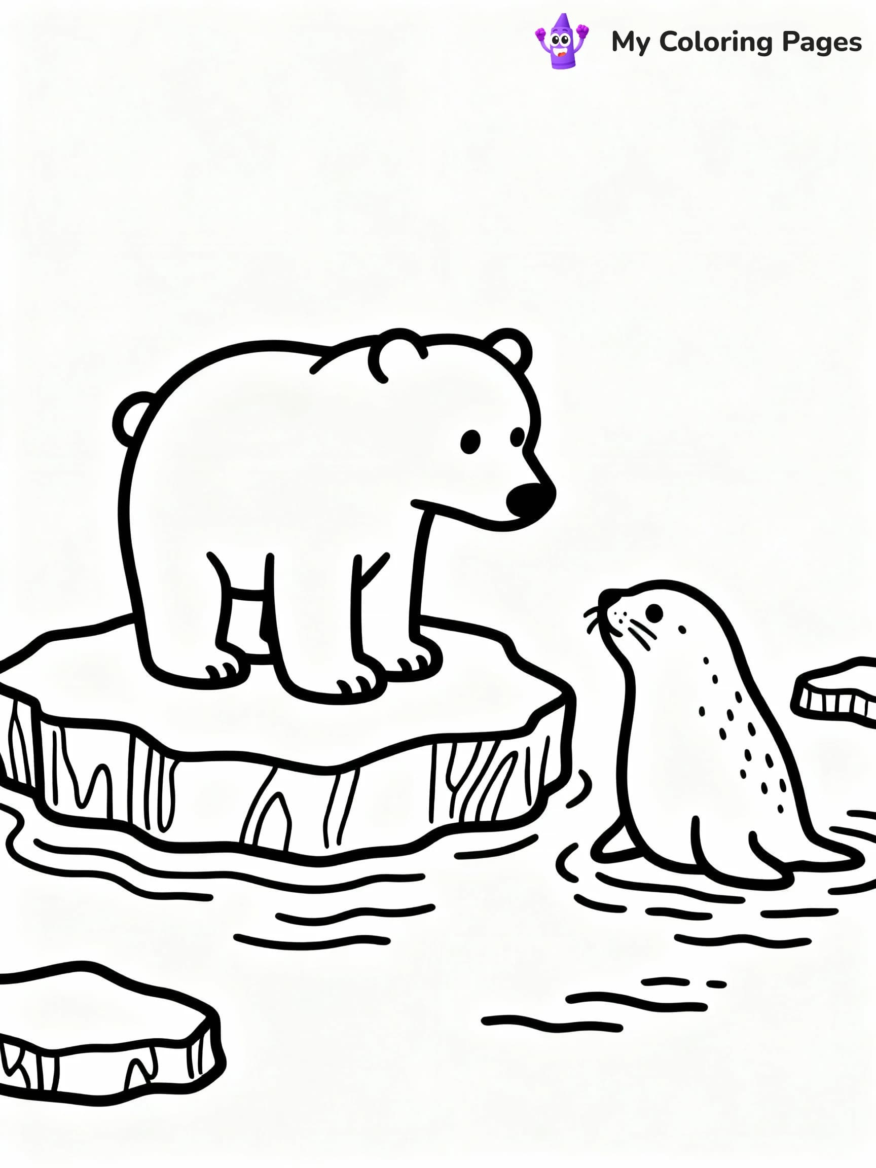 Bear Coloring Pages - 14