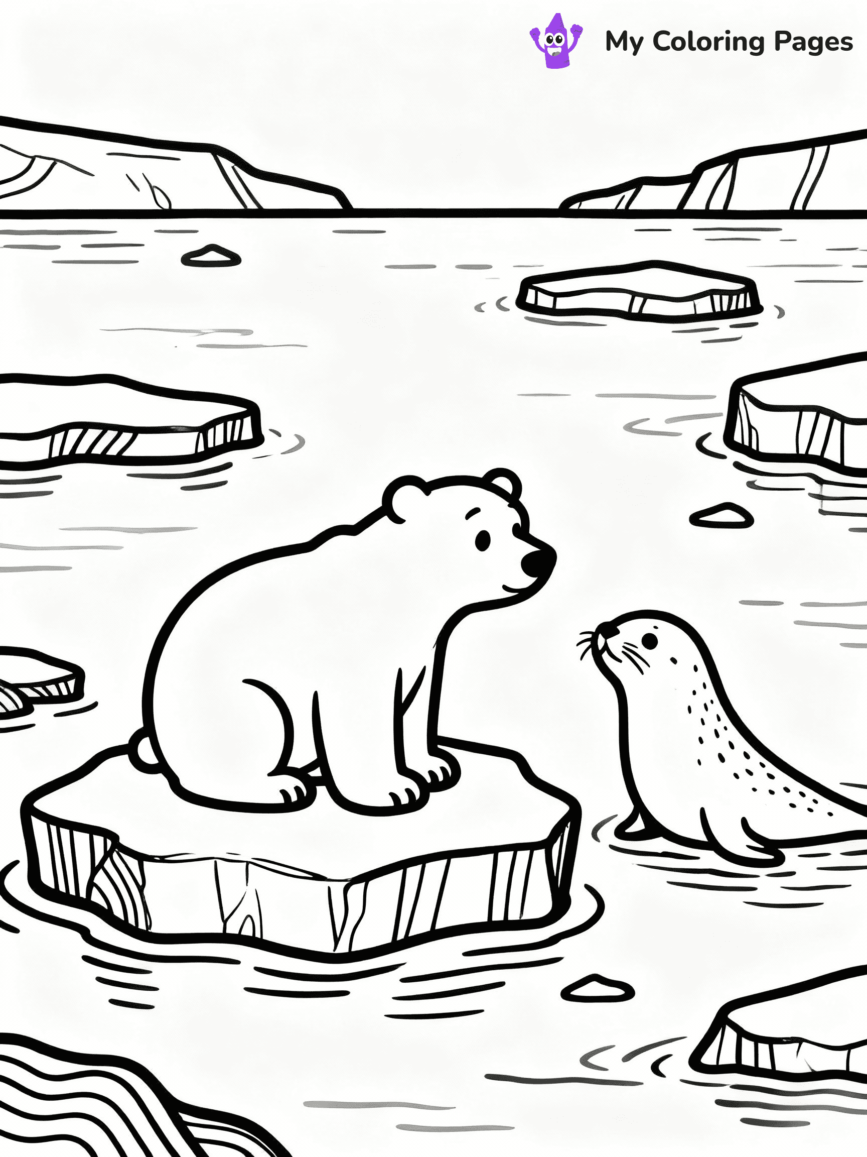 Bear Coloring Pages - 13