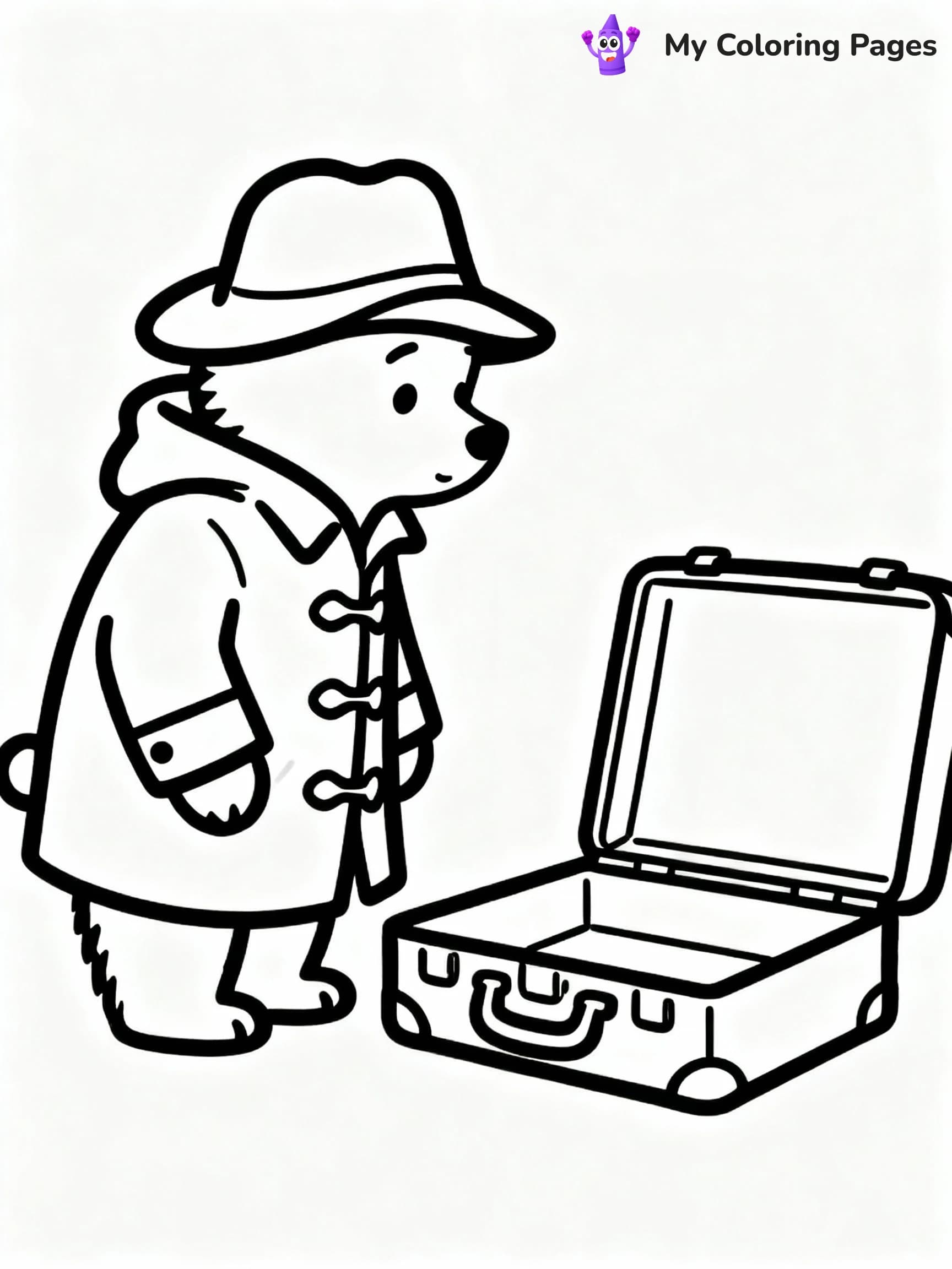 Bear Coloring Pages - 12