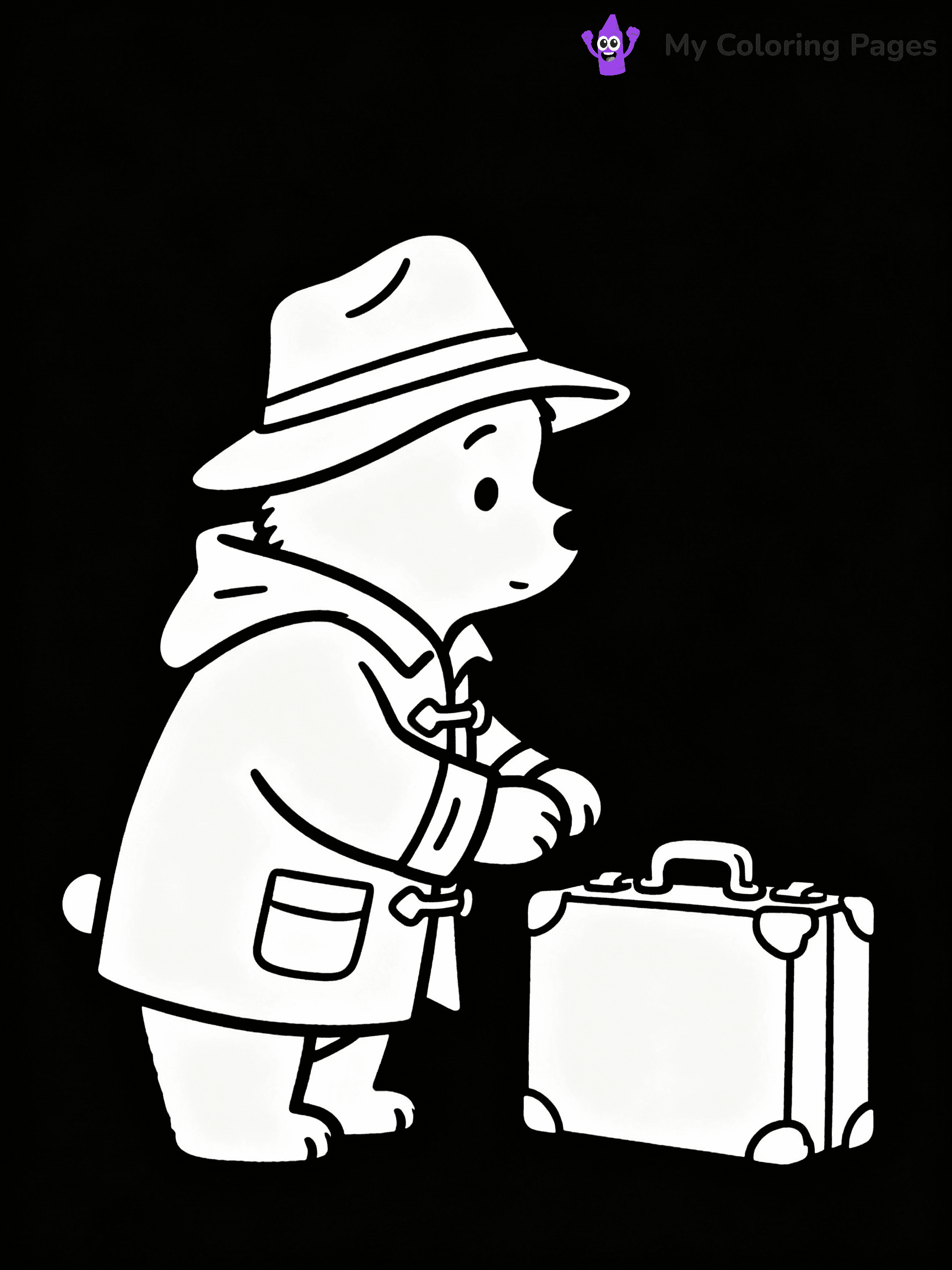 Bear Coloring Pages - 11