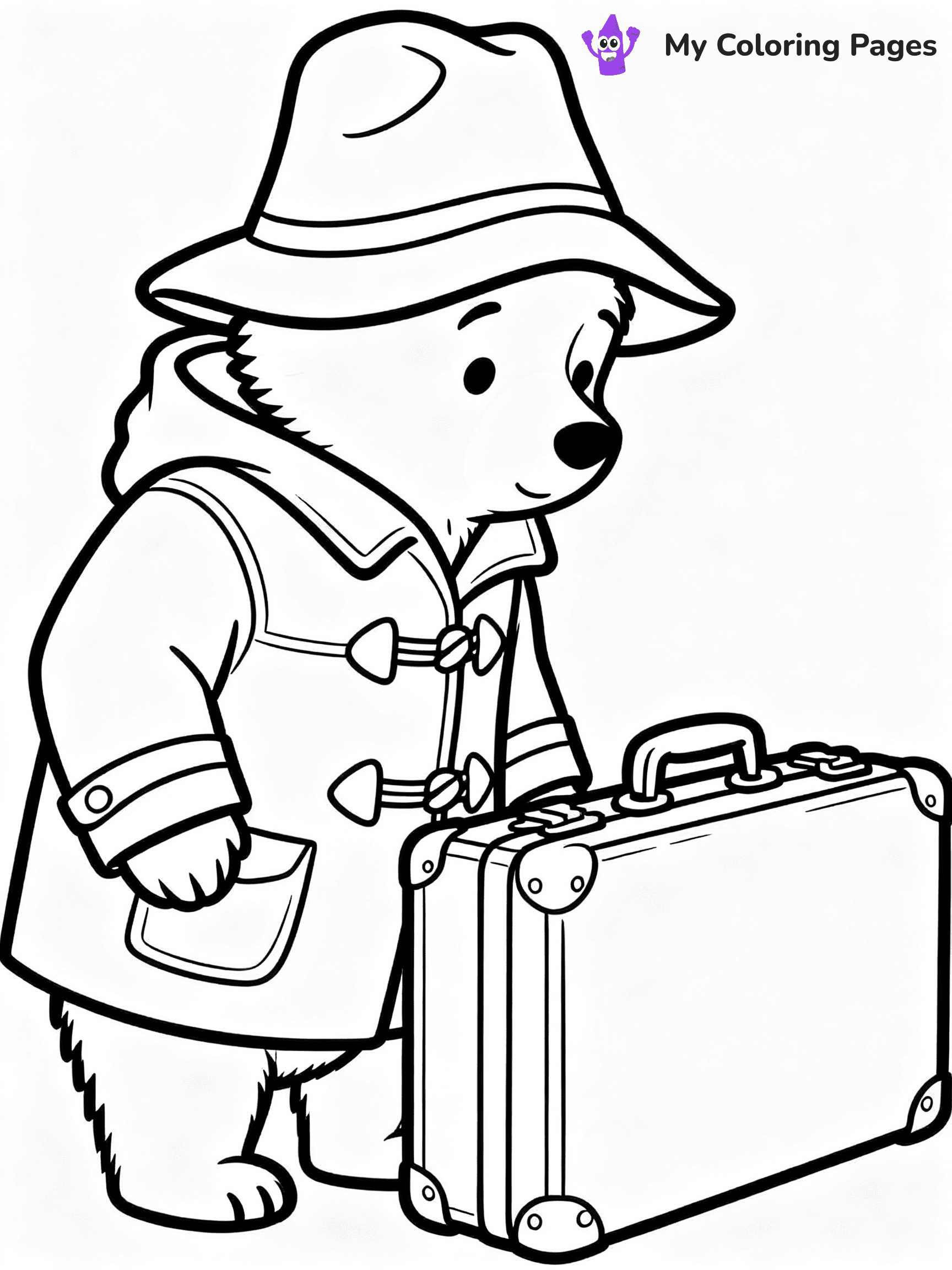 Bear Coloring Pages - 10