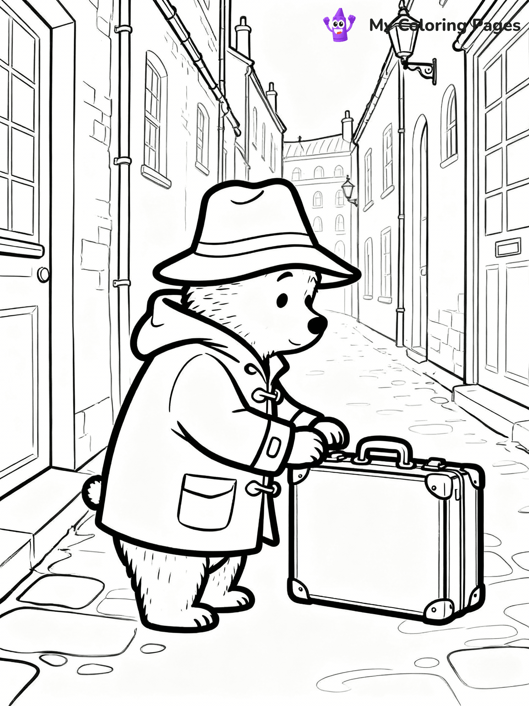 Bear Coloring Pages - 8