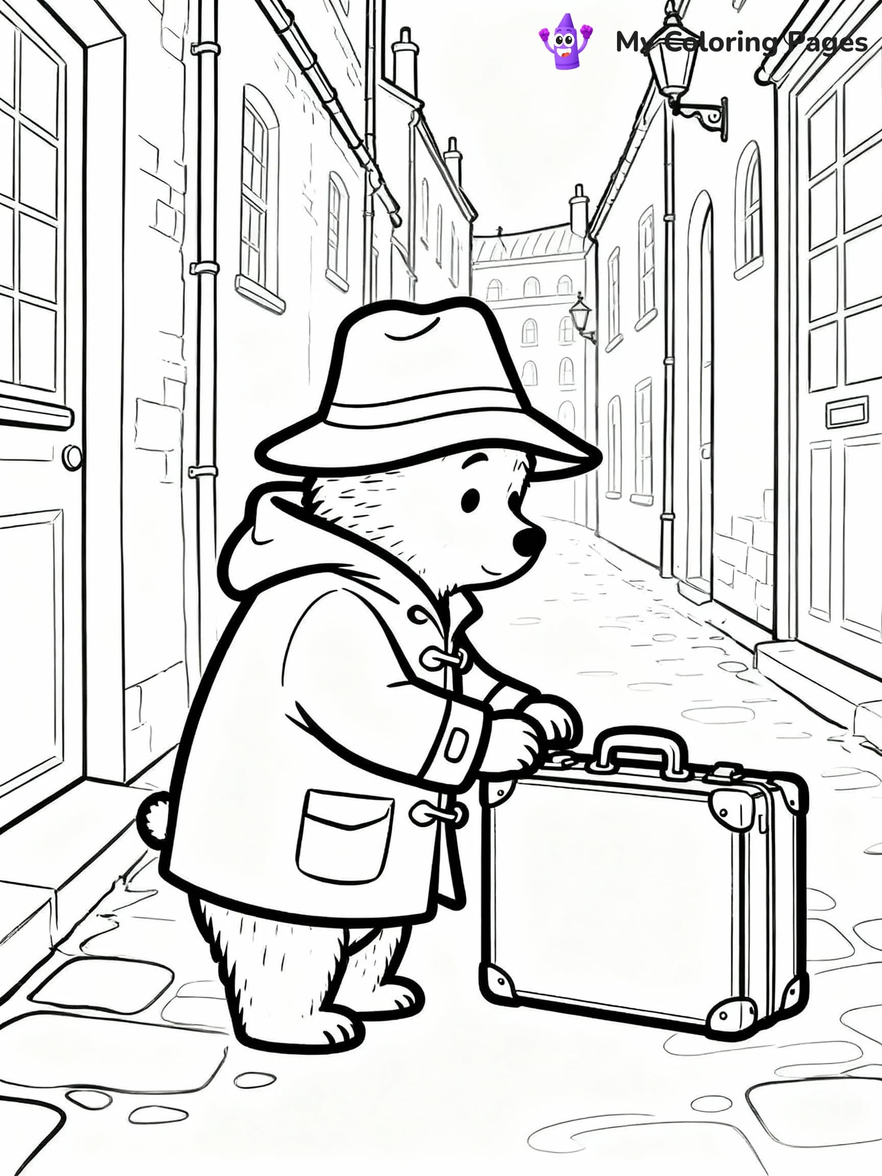 Bear Coloring Pages - 8