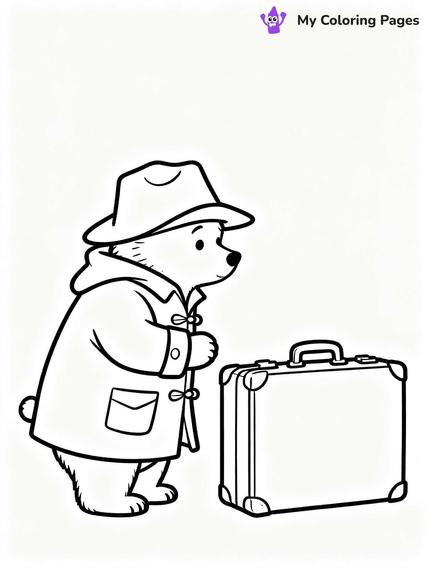 Bear Coloring Pages - 7