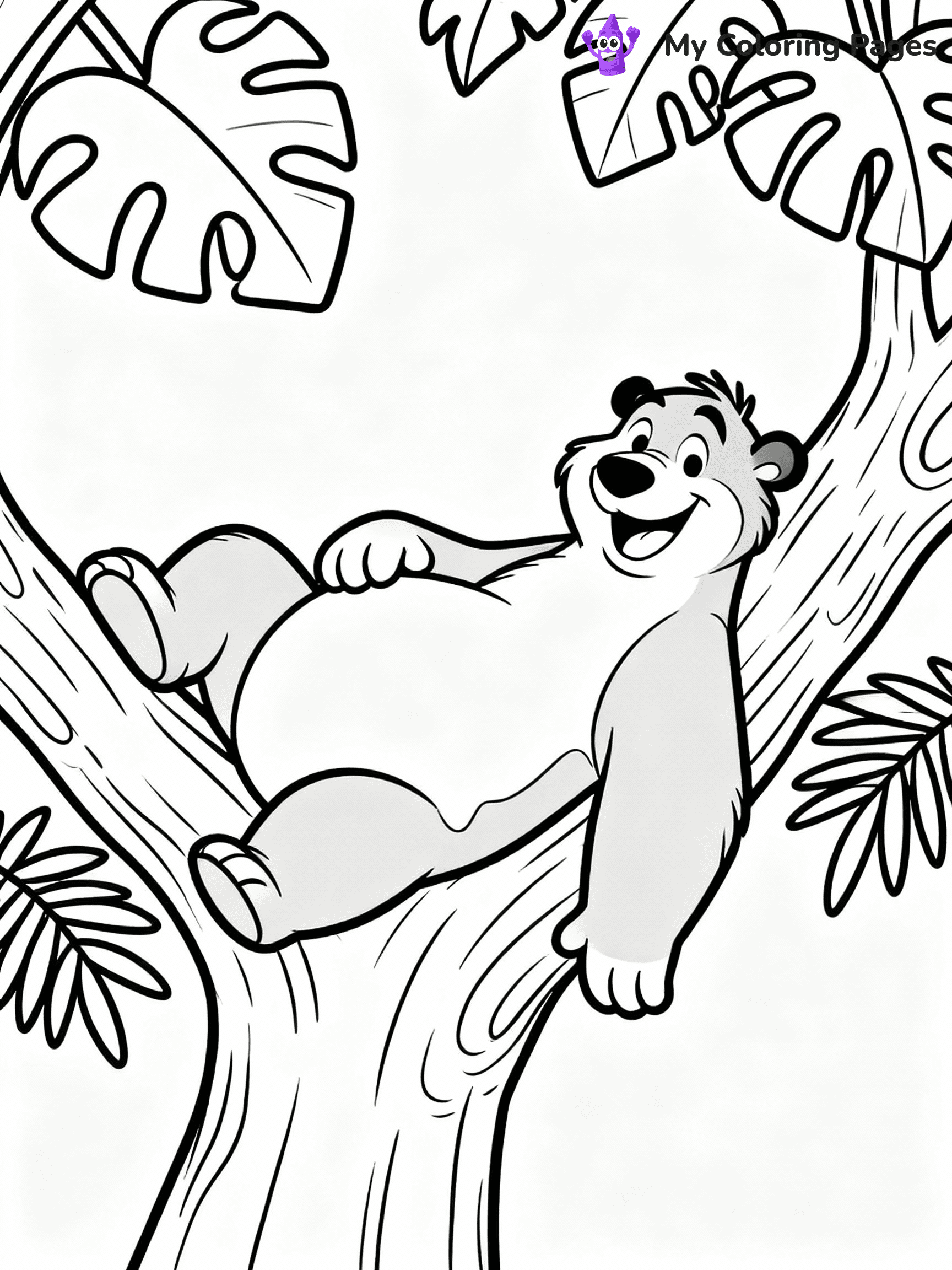 Bear Coloring Pages - 3
