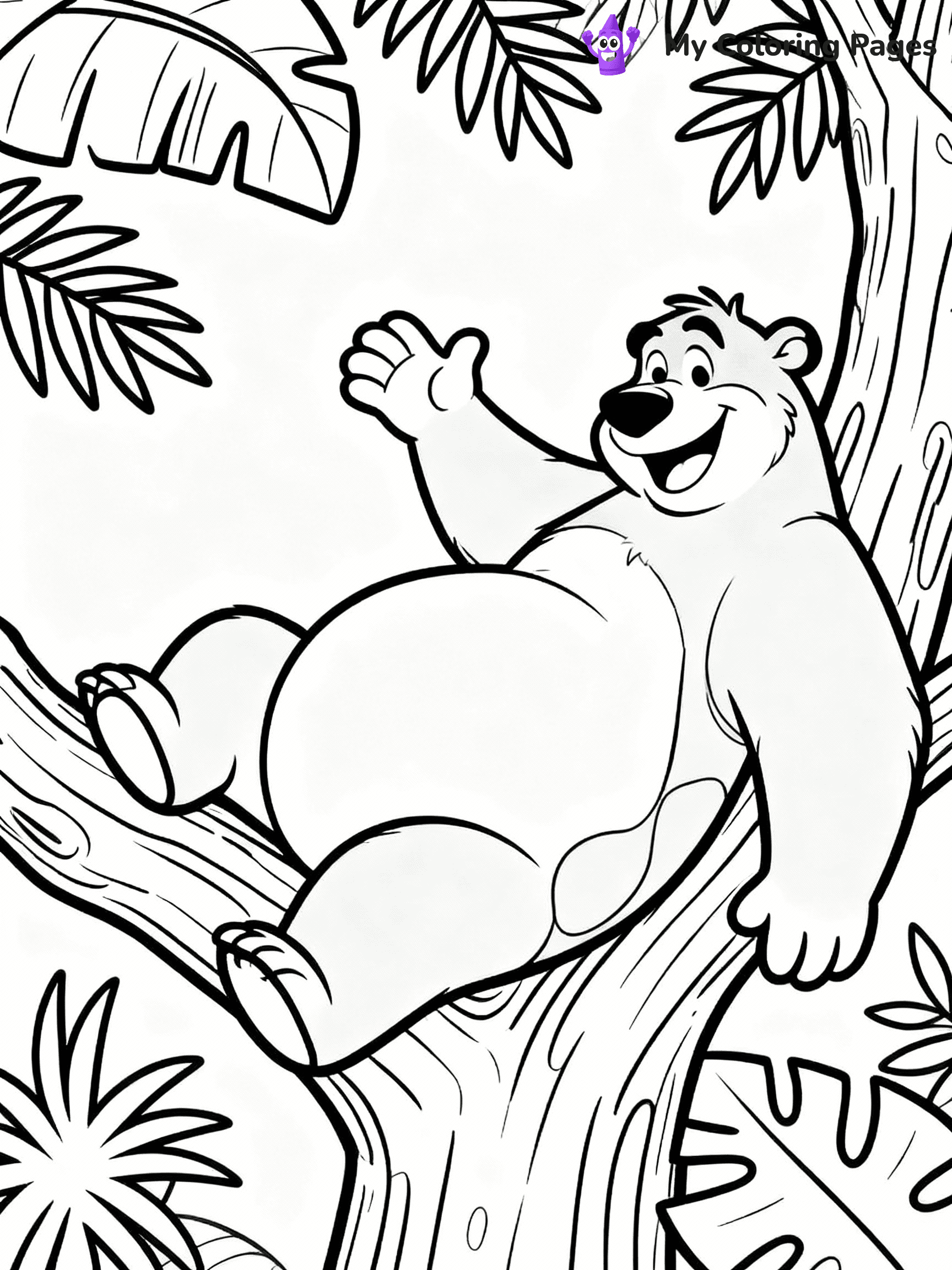 Bear Coloring Pages - 2