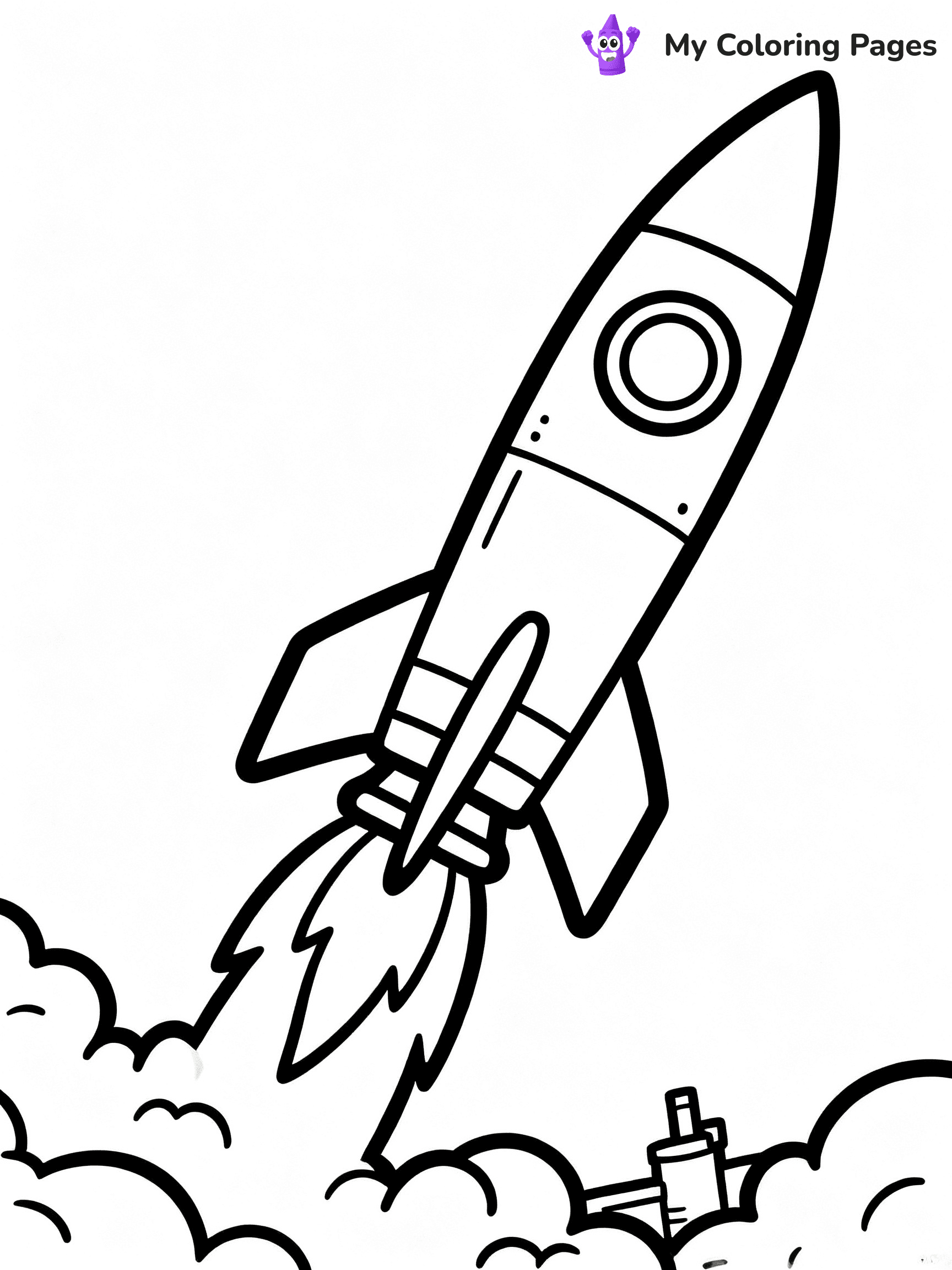 Spaceship Coloring Pages - 24