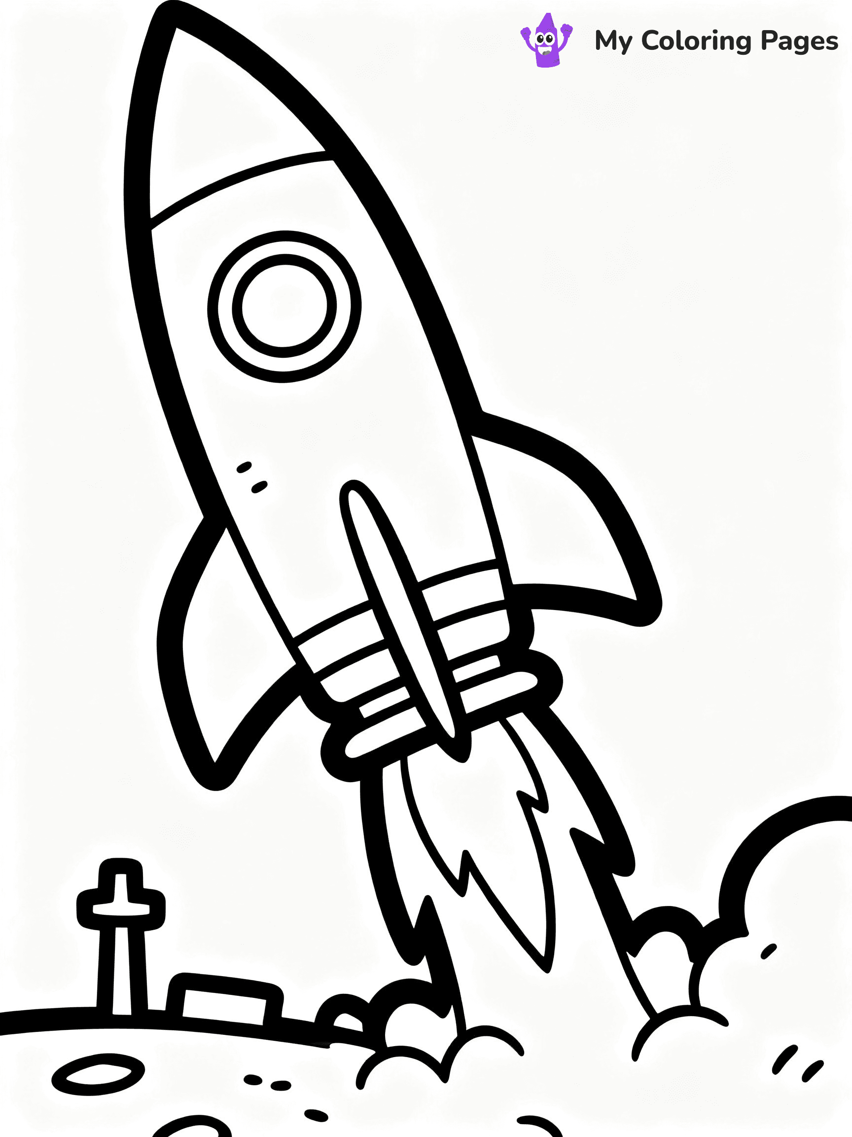 Spaceship Coloring Pages - 23