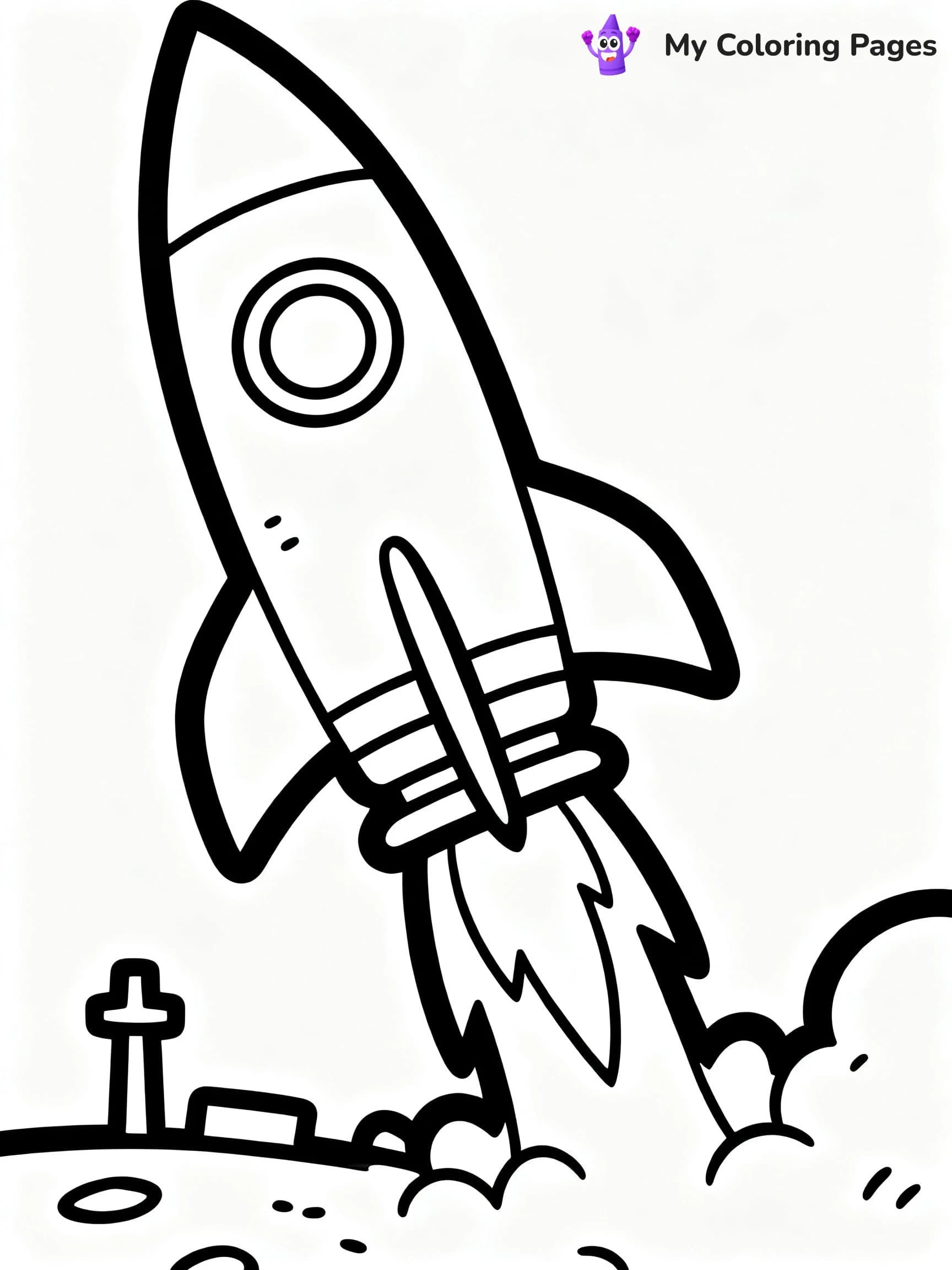 Spaceship Coloring Pages - 24