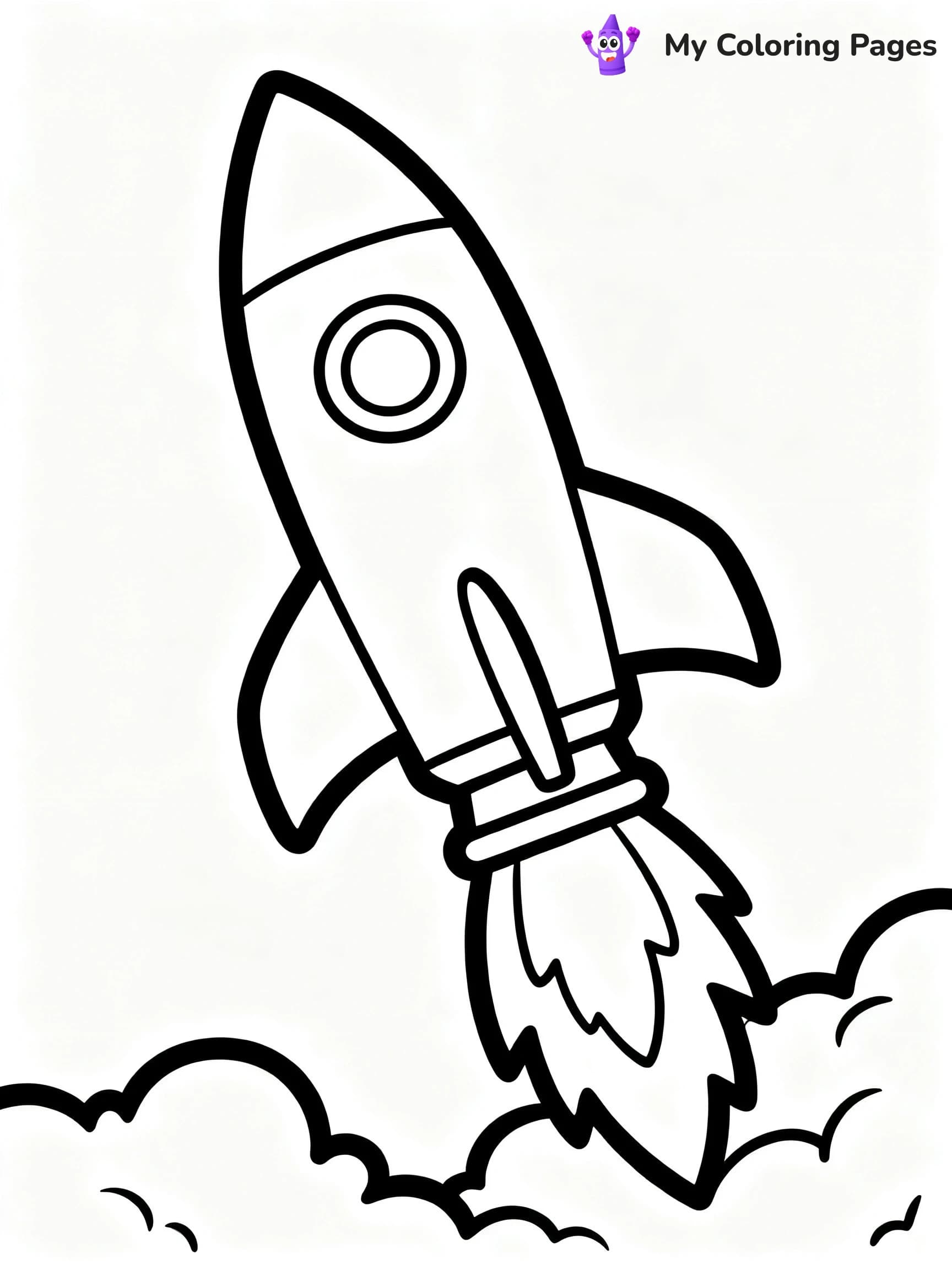 Spaceship Coloring Pages - 23