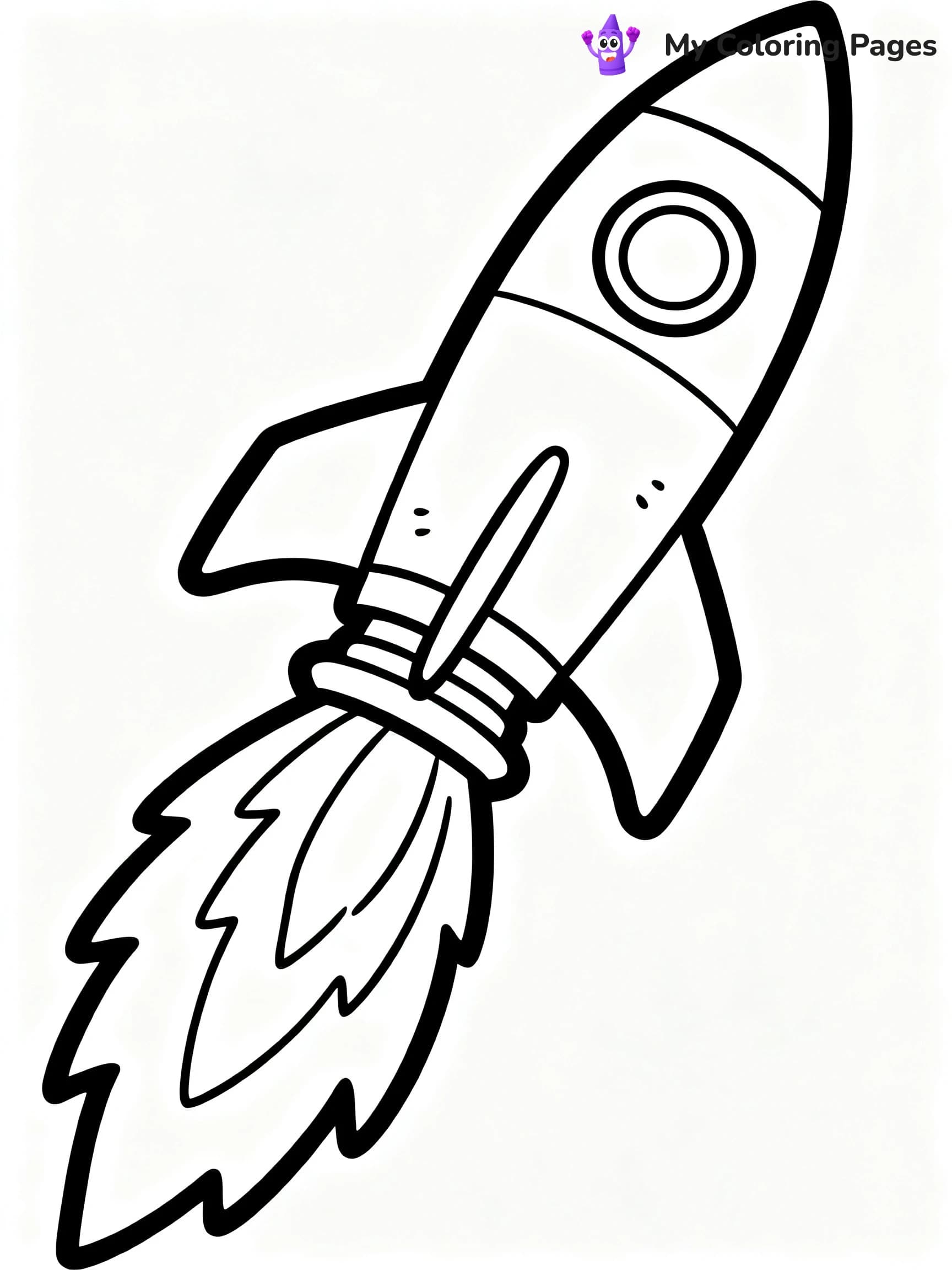Spaceship Coloring Pages - 3