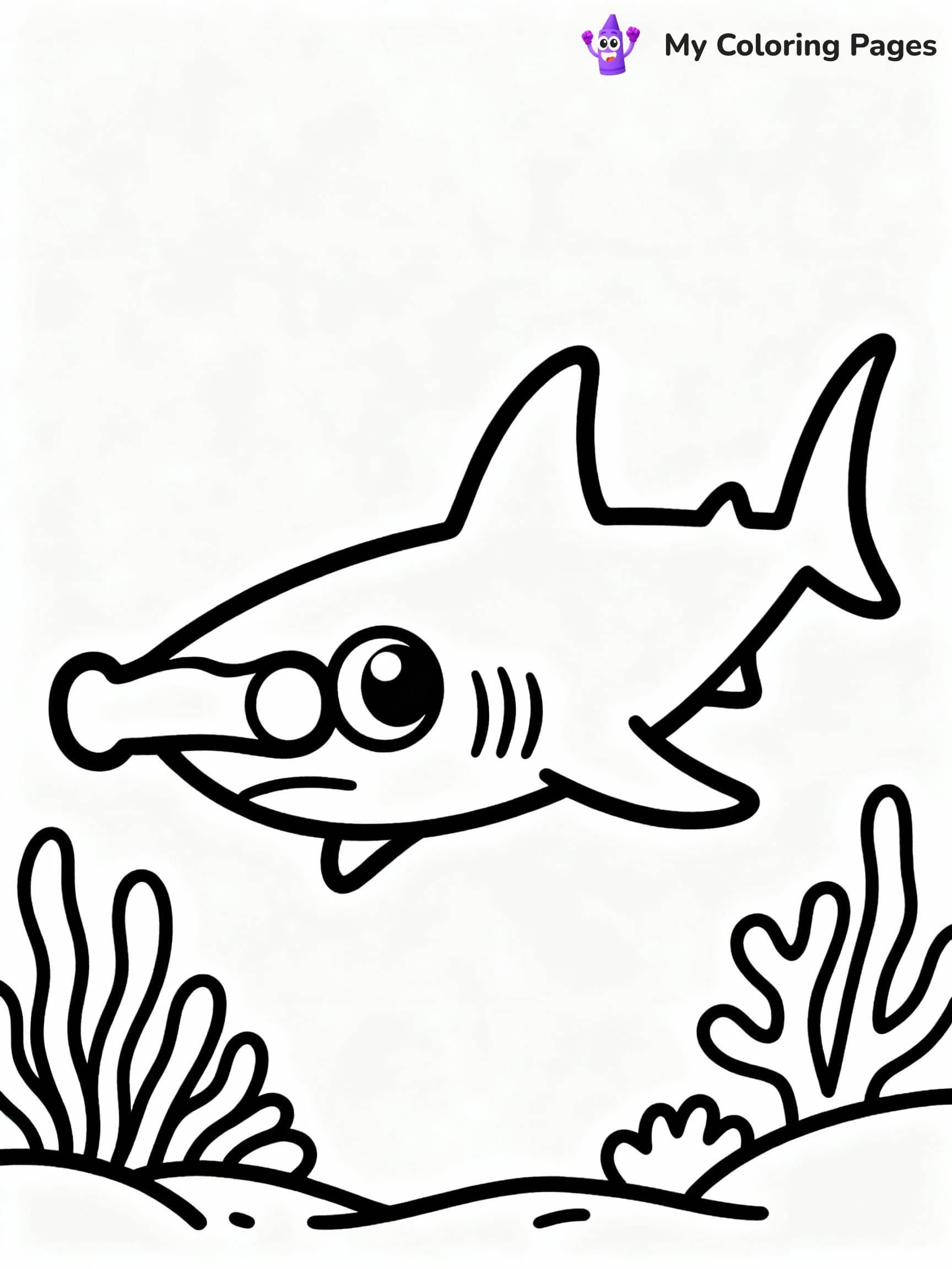 Shark Coloring Pages - 22