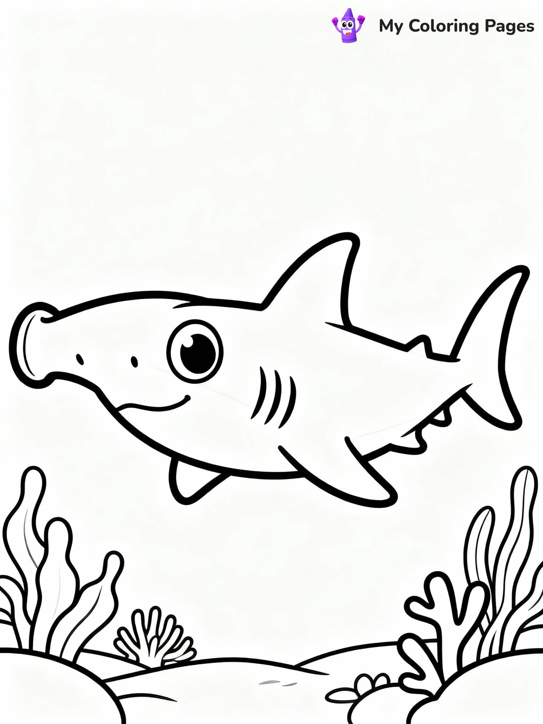 Shark Coloring Pages - 21